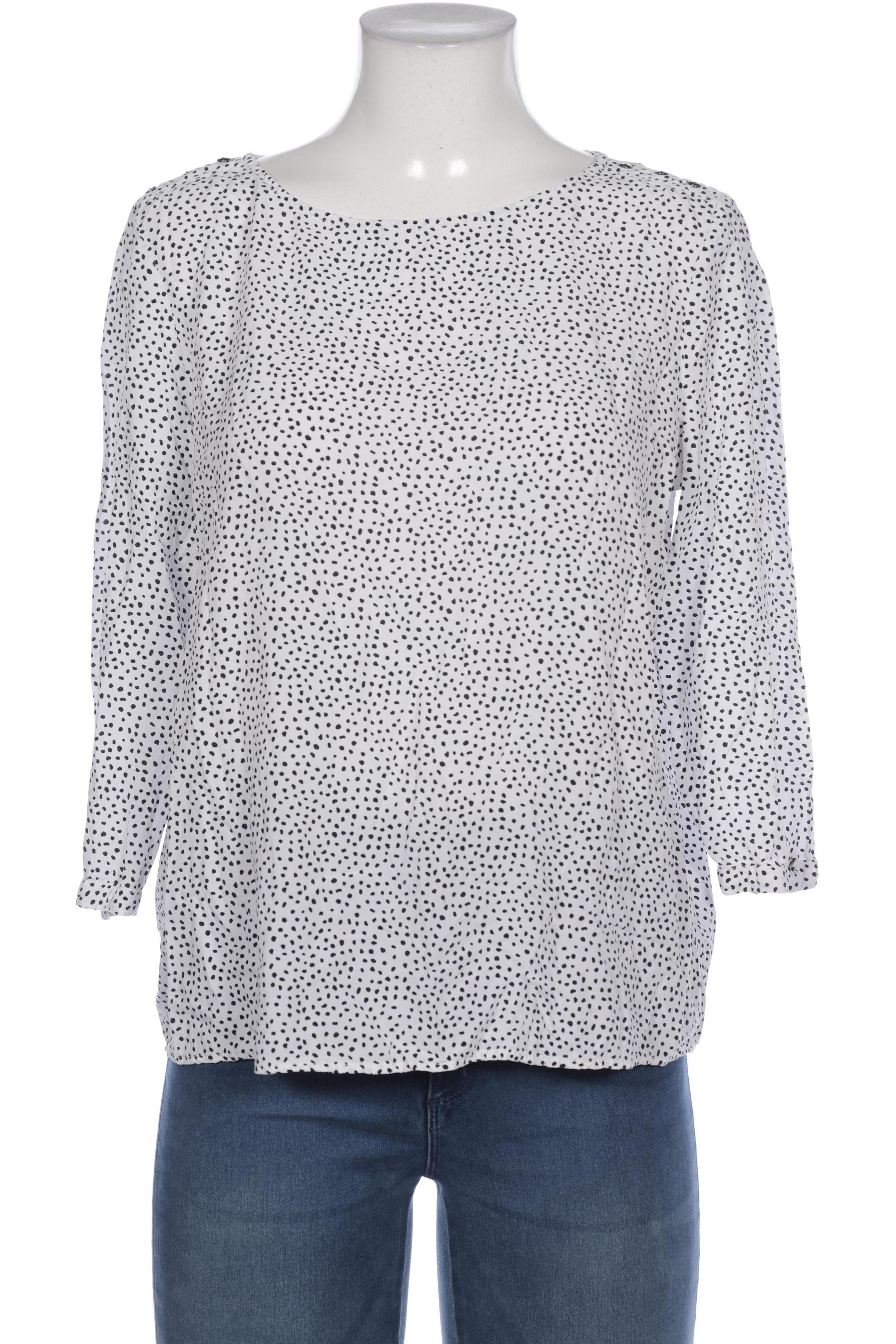 

edc by Esprit Damen Bluse, weiß, Gr. 42