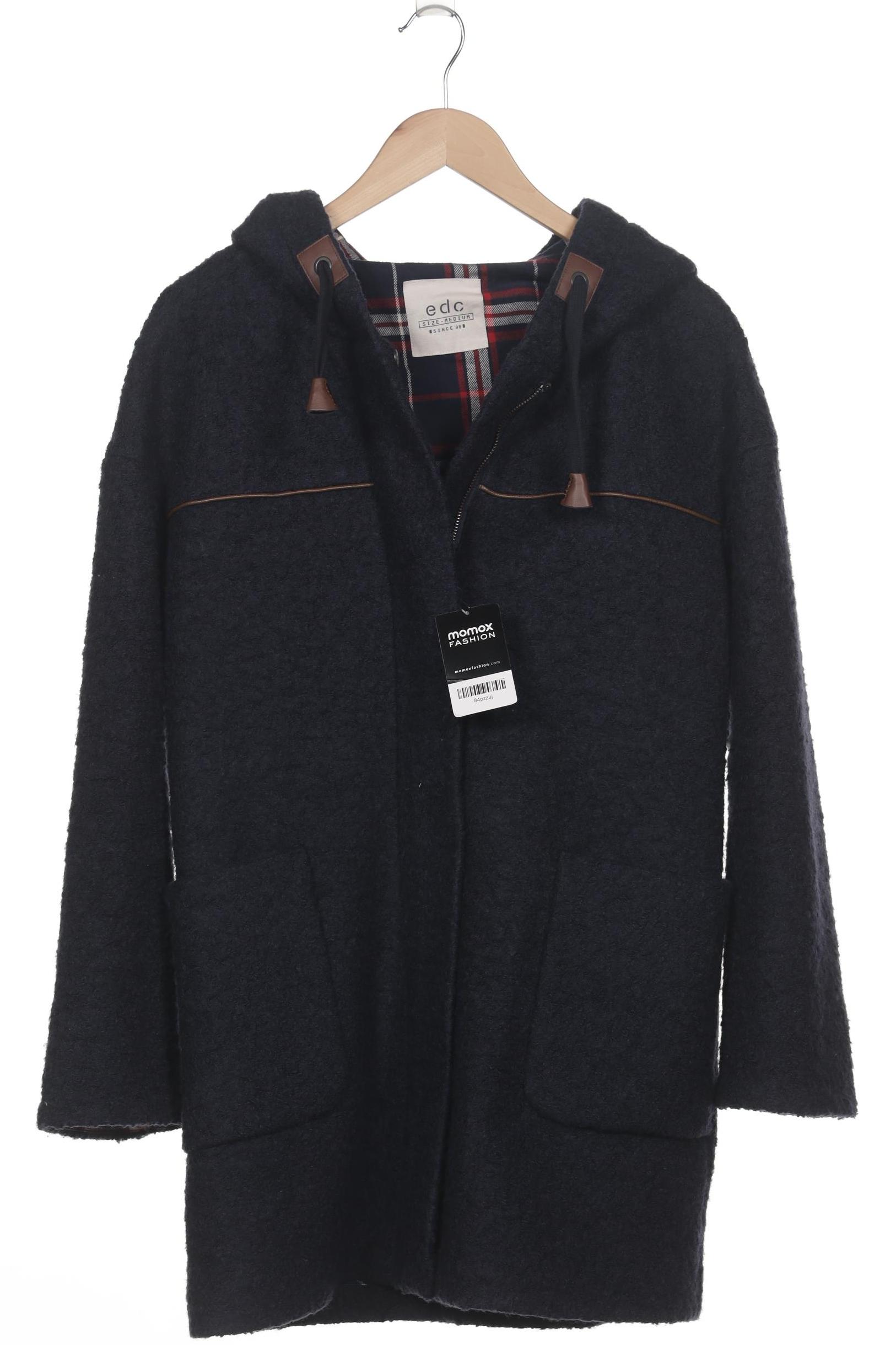 

edc by Esprit Damen Mantel, marineblau, Gr. 38