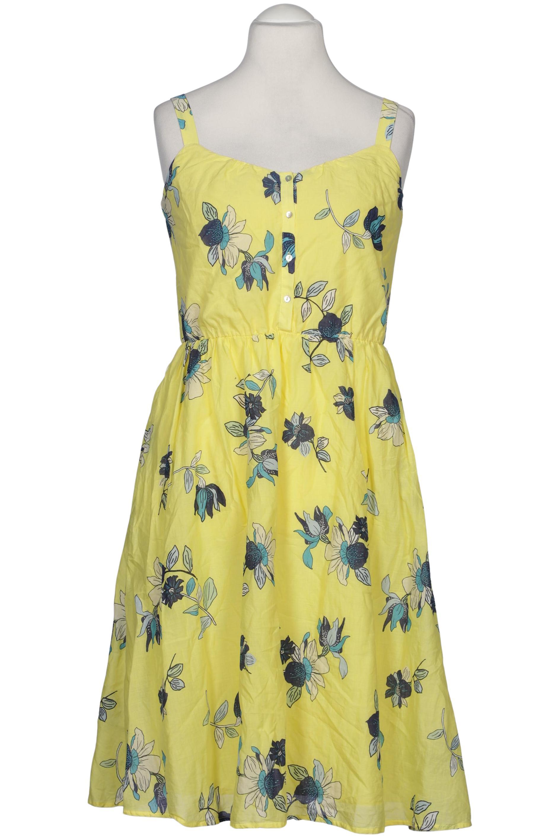 

edc by Esprit Damen Kleid, gelb, Gr. 40