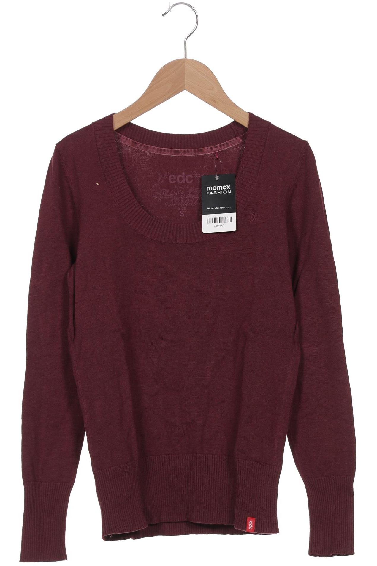 

edc by Esprit Damen Pullover, bordeaux, Gr. 36