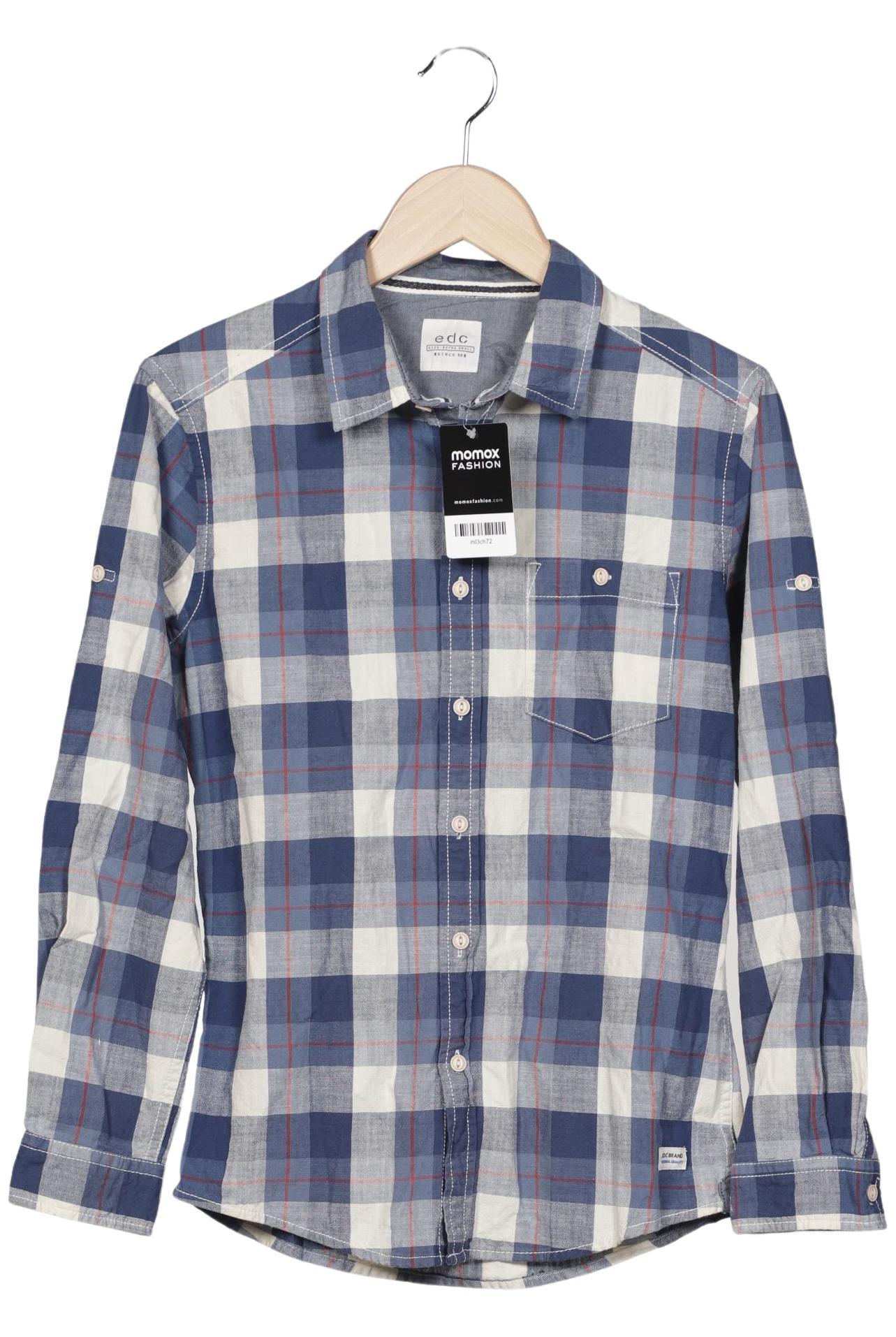 

edc by Esprit Herren Hemd, mehrfarbig, Gr. 44