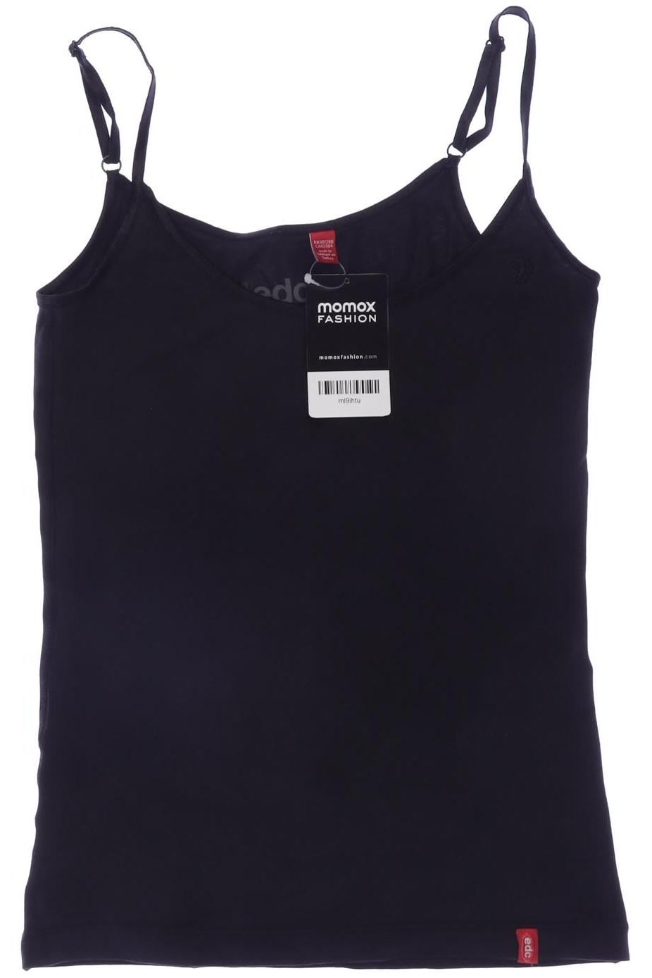 

edc by Esprit Damen Top, schwarz, Gr. 36