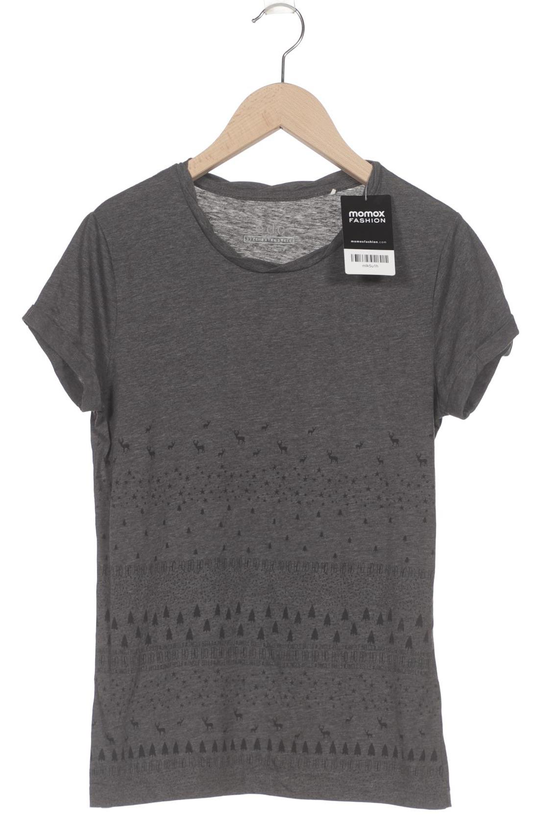 

edc by Esprit Herren T-Shirt, grau, Gr. 44