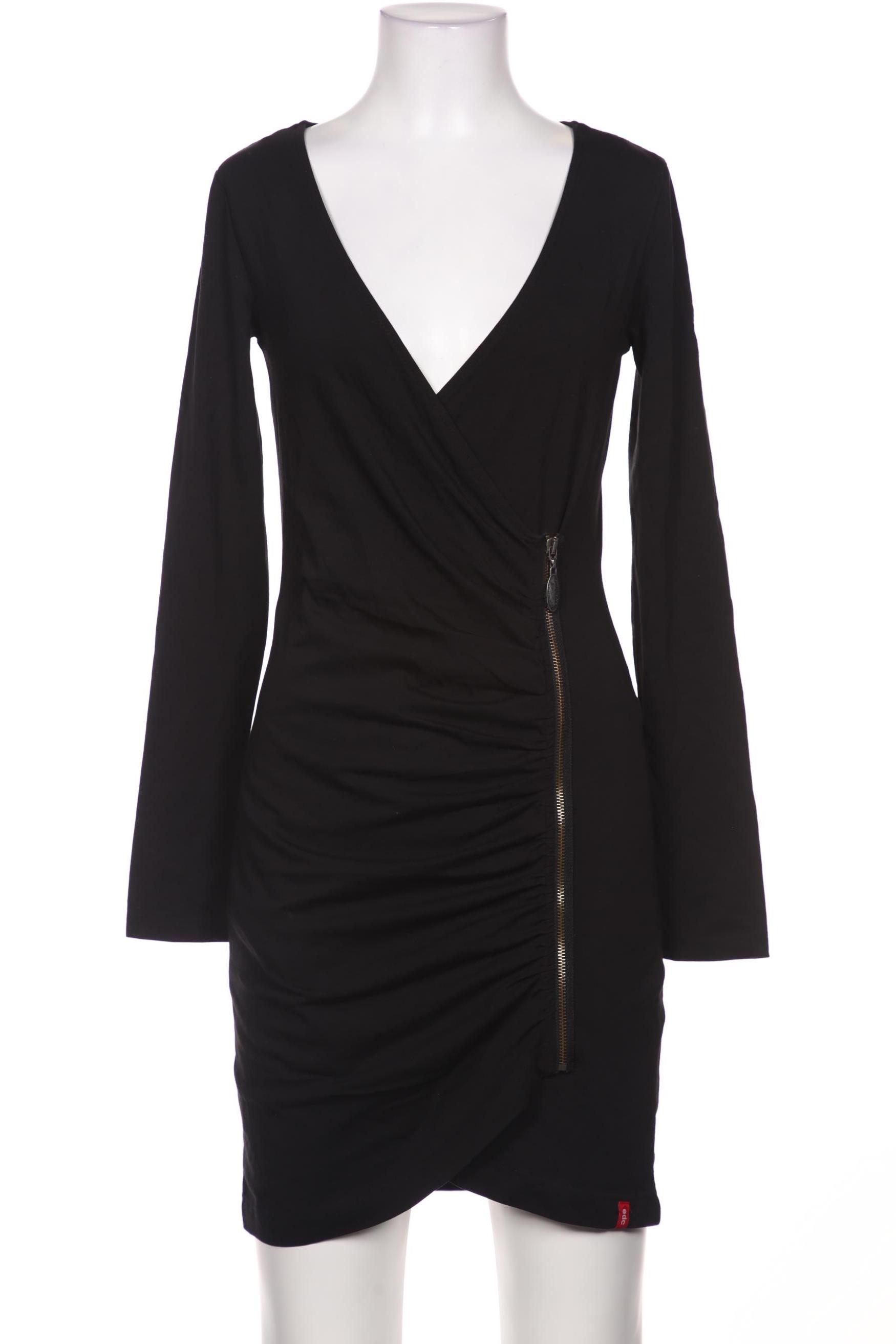 

edc by Esprit Damen Kleid, schwarz, Gr. 36