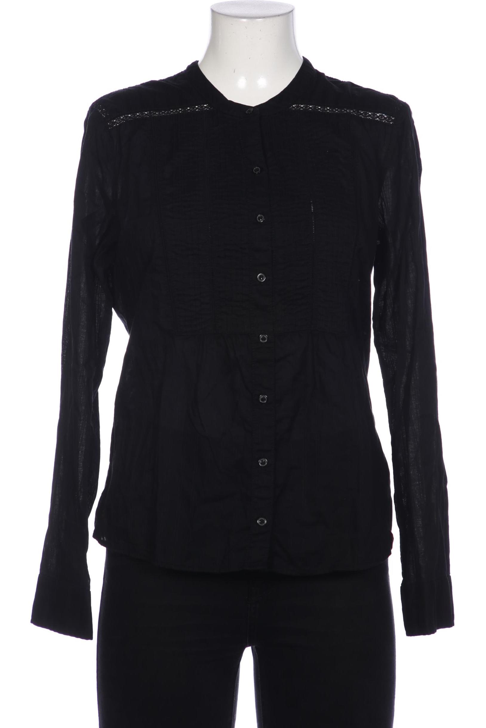 

edc by Esprit Damen Bluse, schwarz, Gr. 42