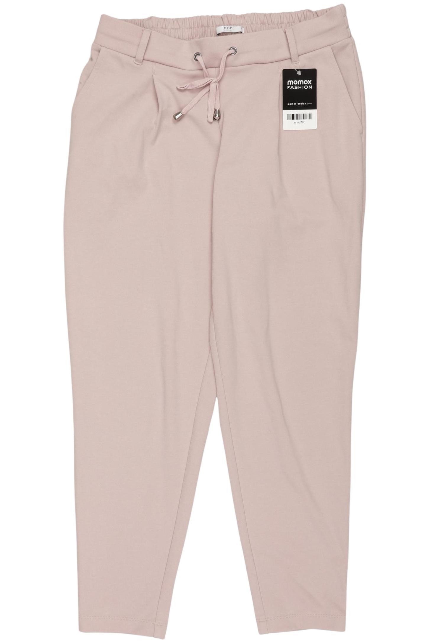 

edc by Esprit Damen Stoffhose, pink, Gr. 0