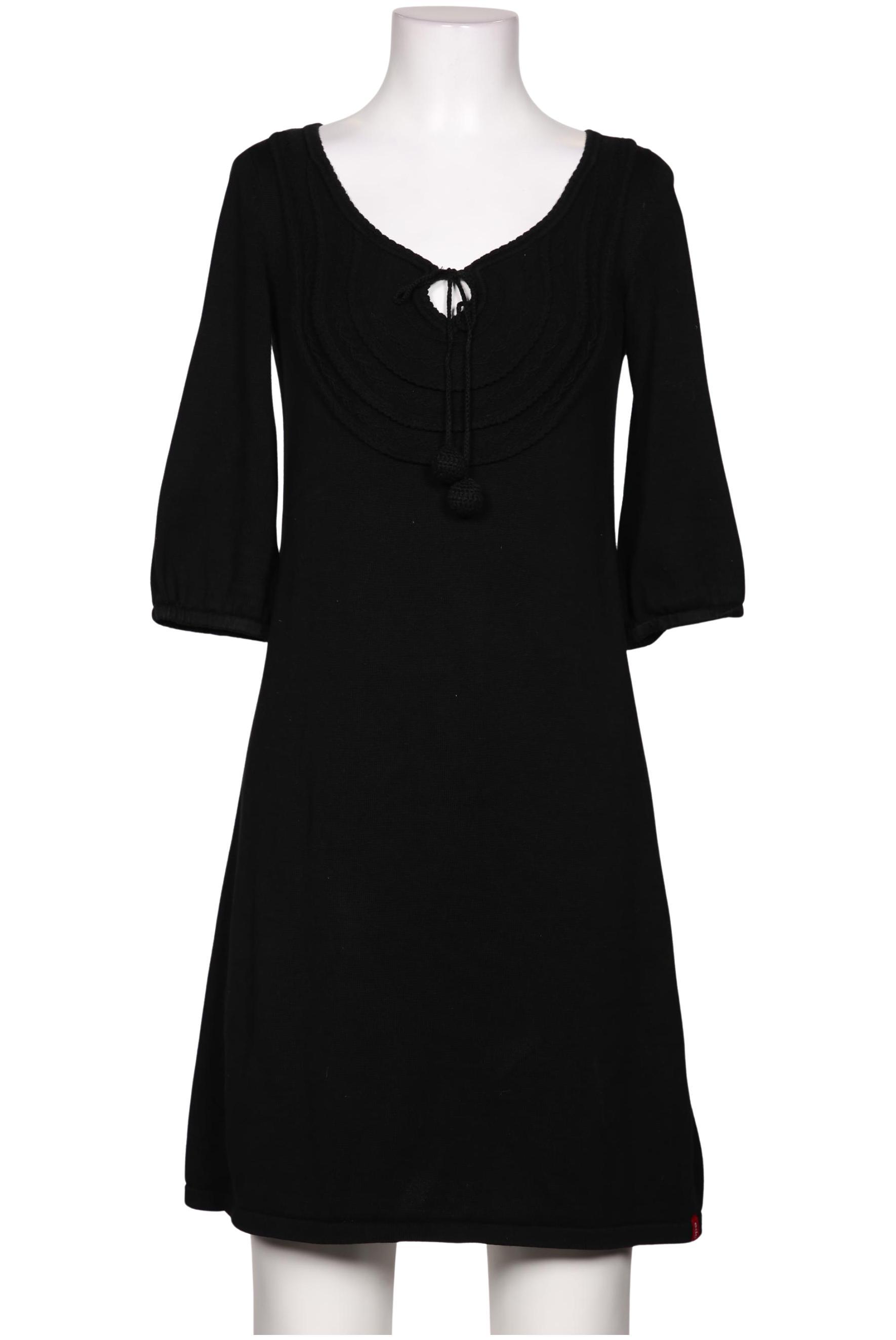 

edc by Esprit Damen Kleid, schwarz, Gr. 34