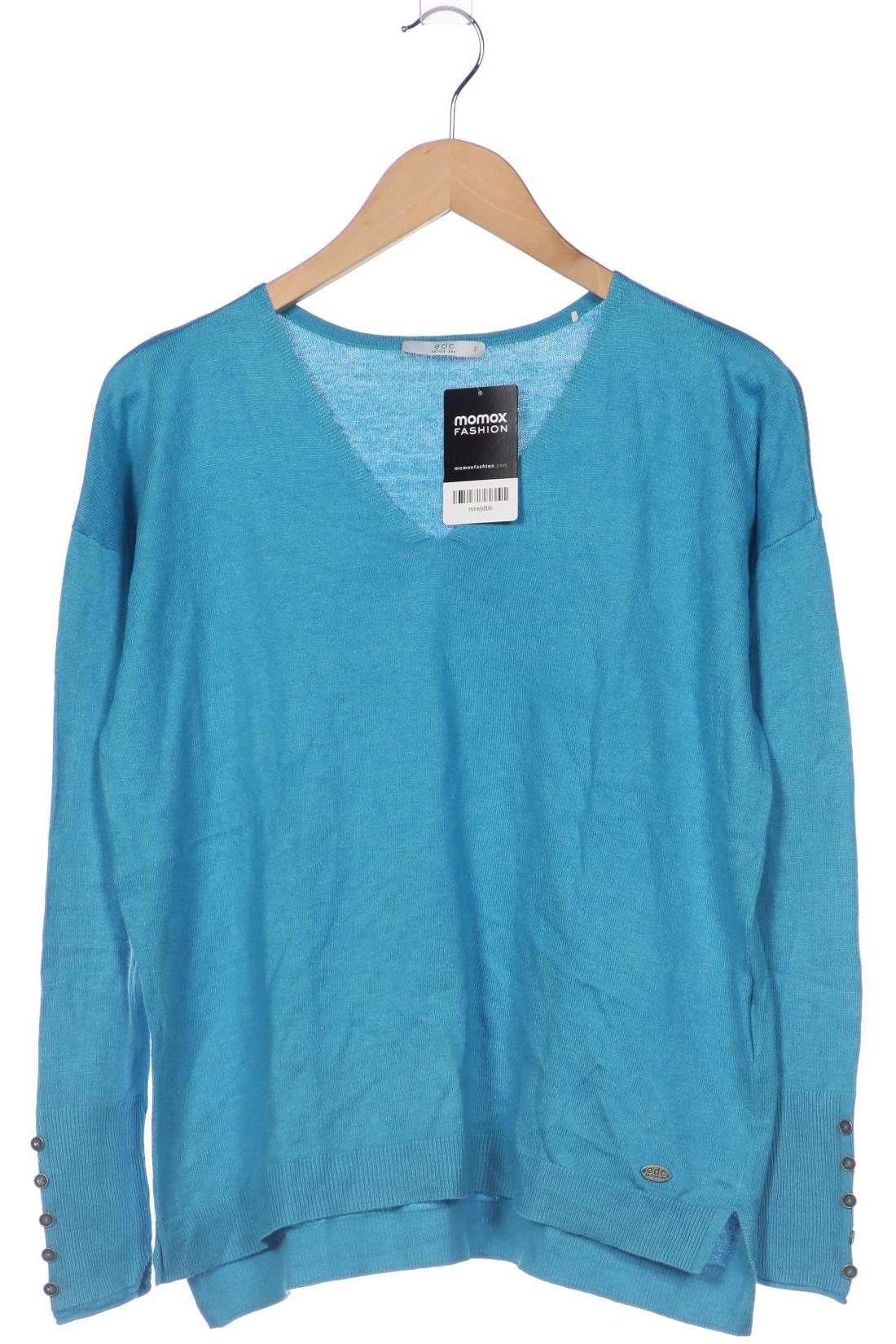 

edc by Esprit Damen Pullover, blau, Gr. 36