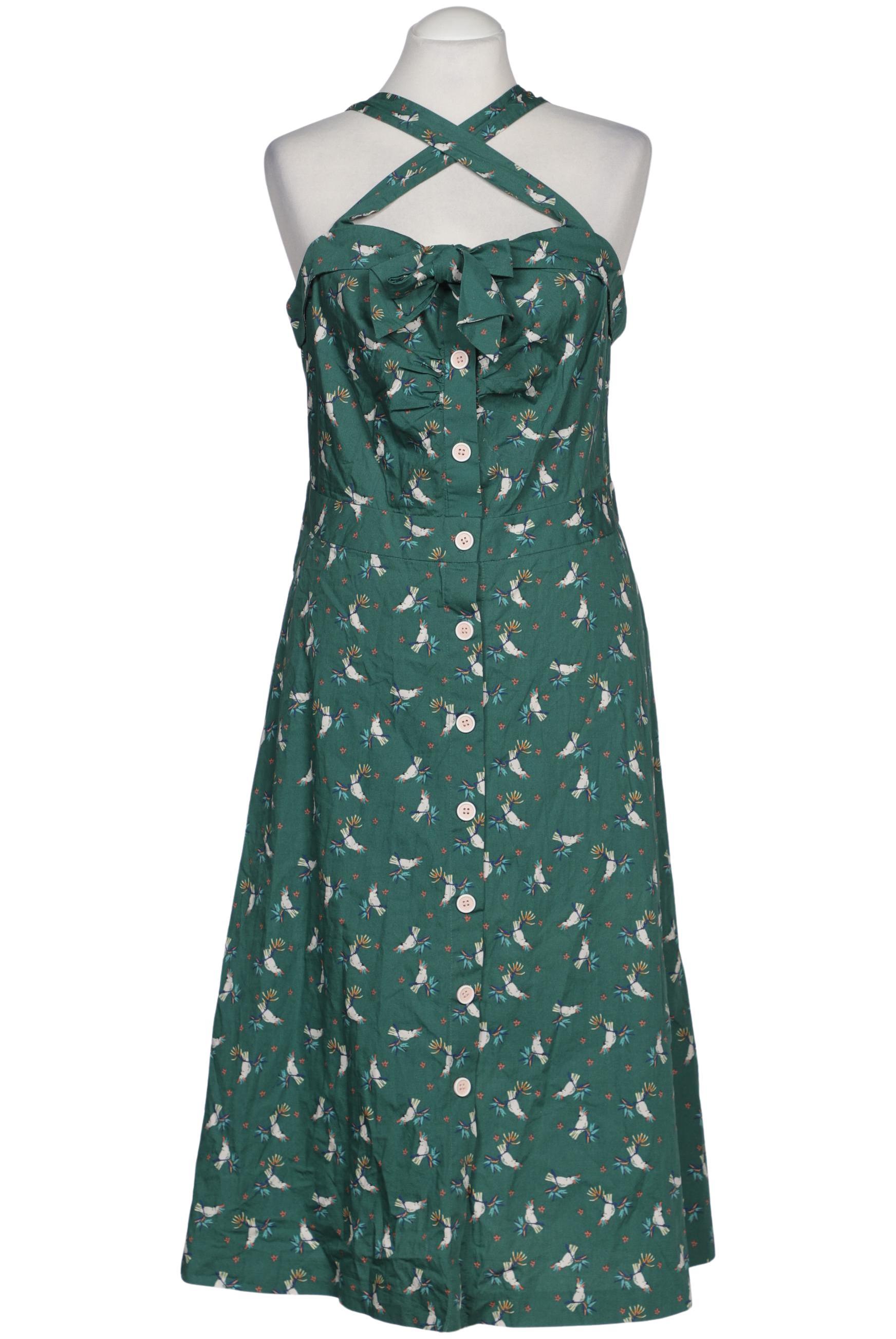 

edc by Esprit Damen Kleid, grün, Gr. 42