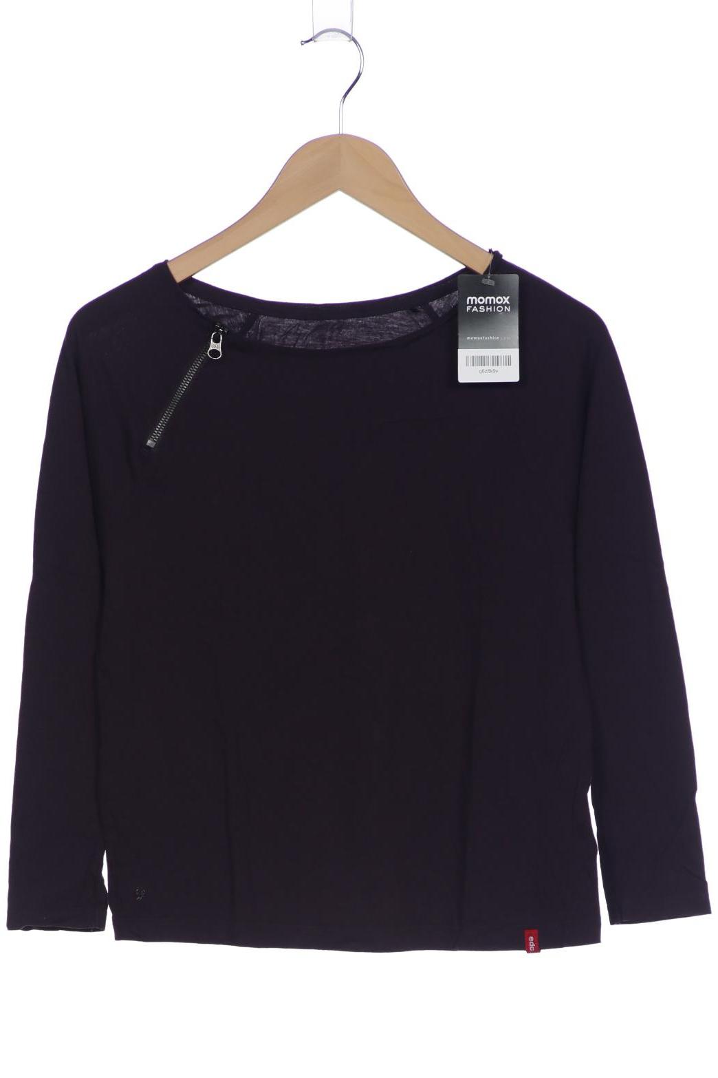 

edc by Esprit Damen Langarmshirt, flieder, Gr. 36