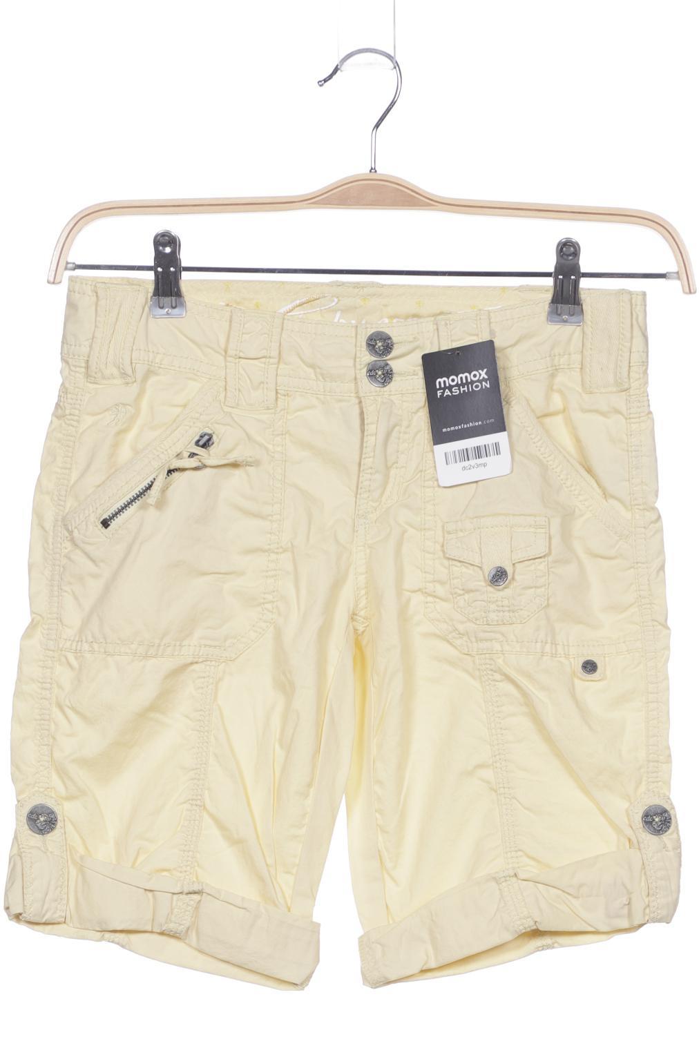 

edc by Esprit Damen Shorts, gelb, Gr. 32