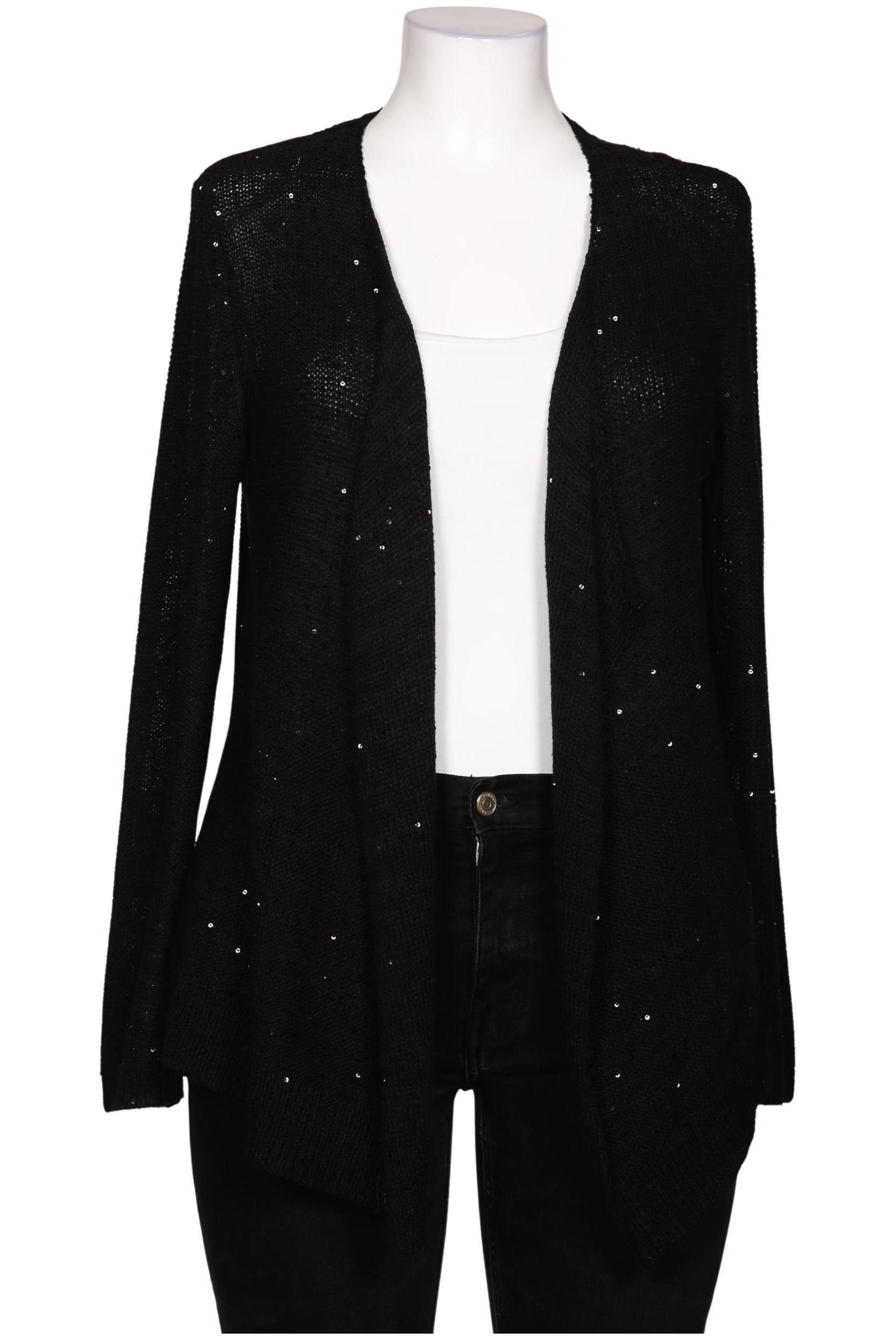 

edc by Esprit Damen Strickjacke, schwarz, Gr. 44