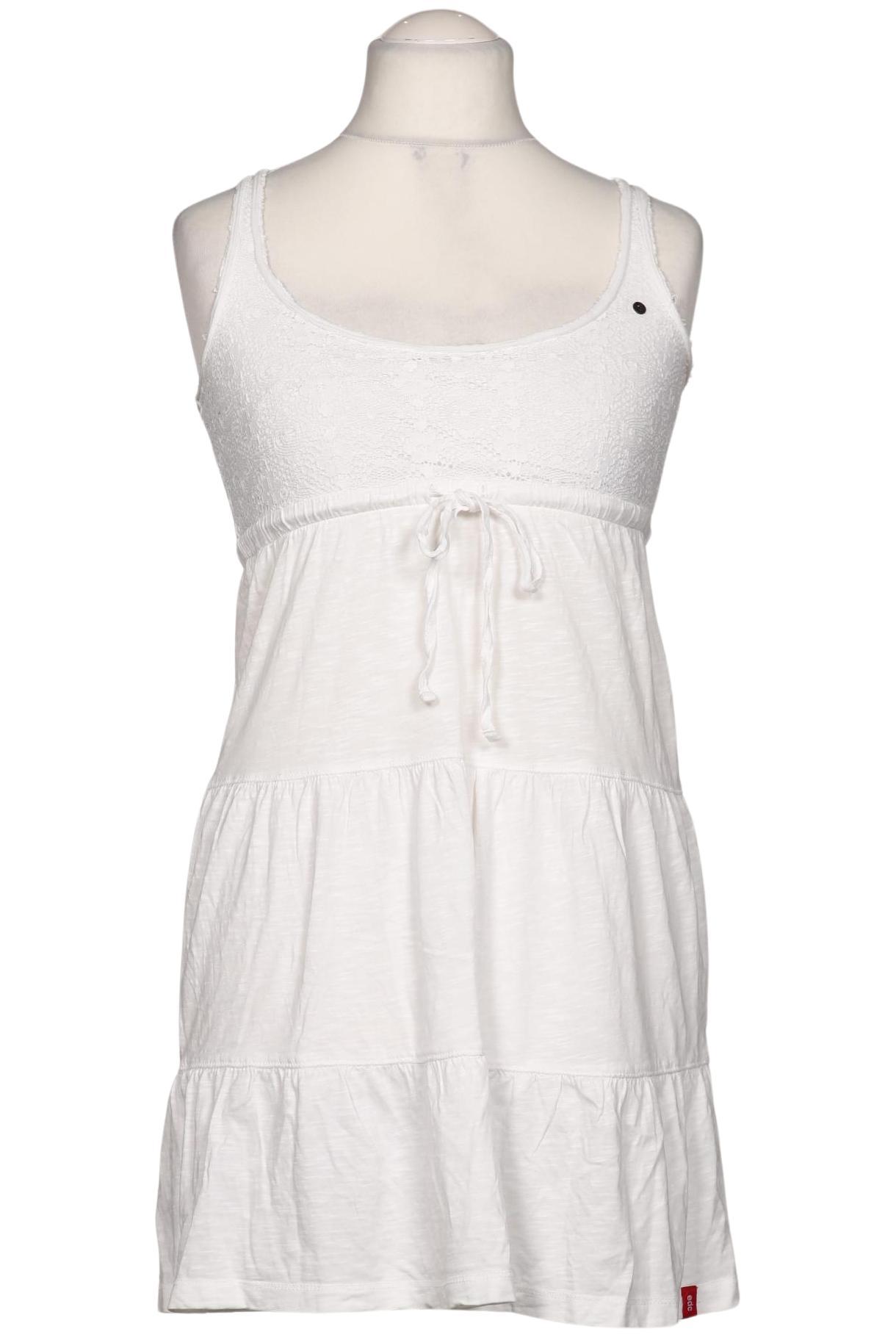 

edc by Esprit Damen Kleid, weiß, Gr. 34