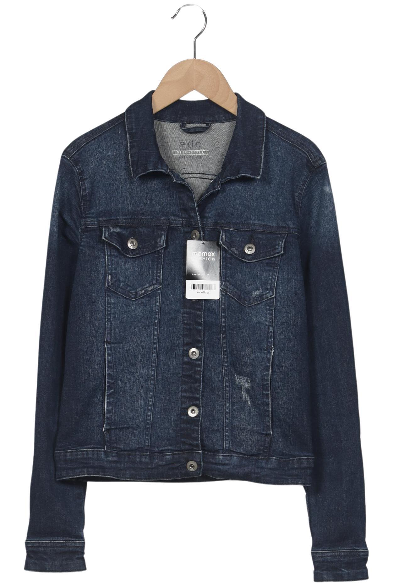 

edc by Esprit Damen Jacke, marineblau, Gr. 36