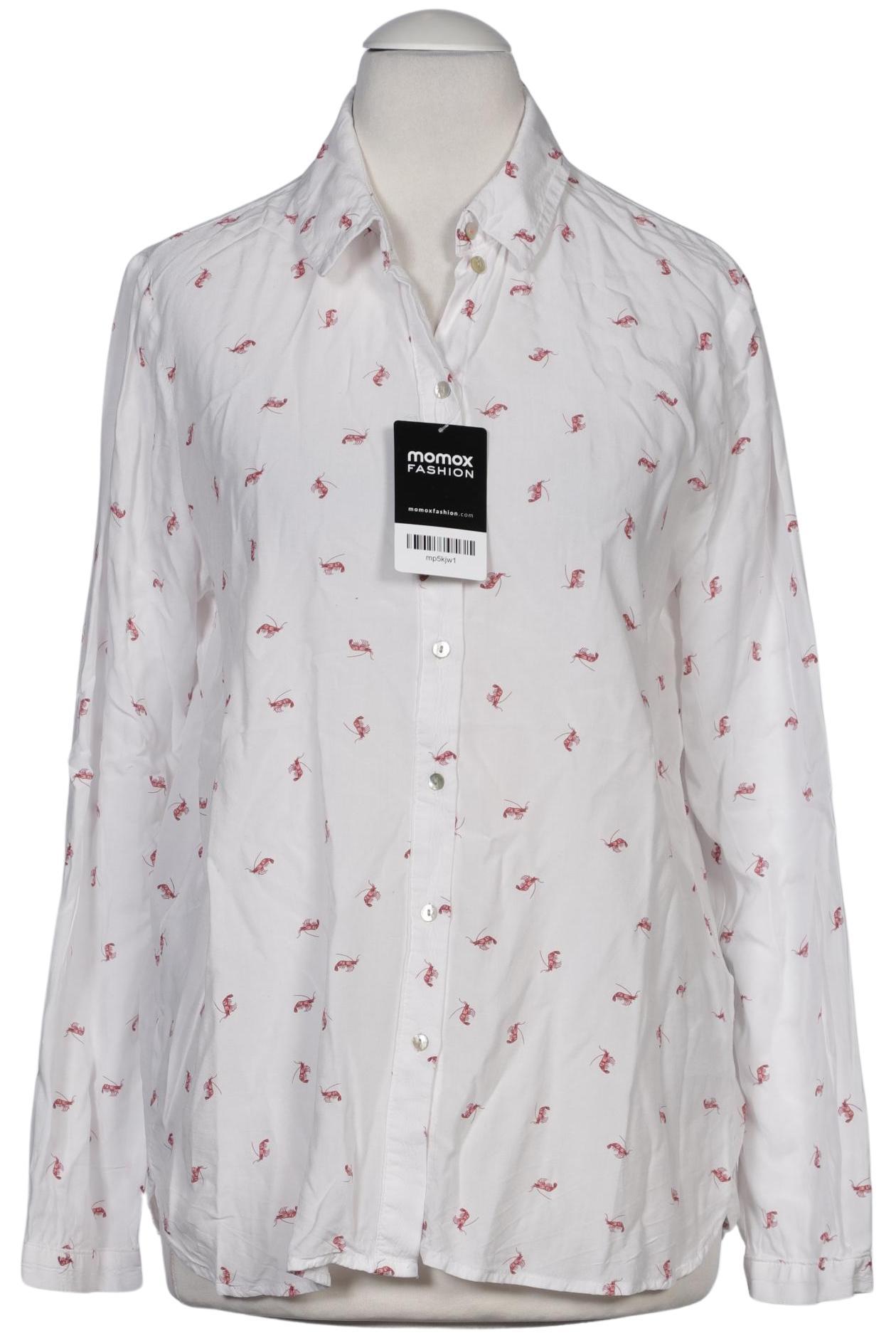 

edc by Esprit Damen Bluse, weiß, Gr. 34