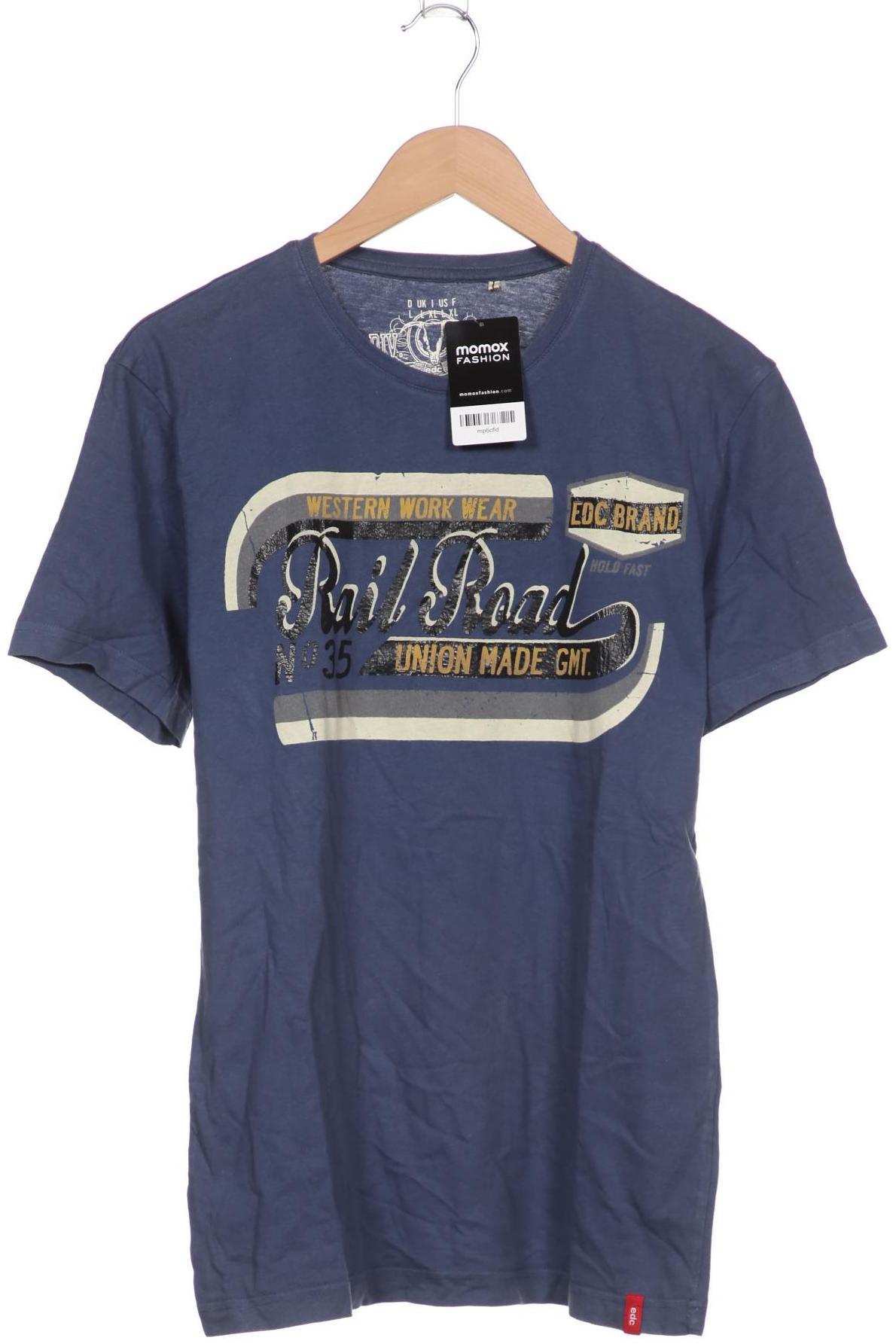 

edc by Esprit Herren T-Shirt, marineblau