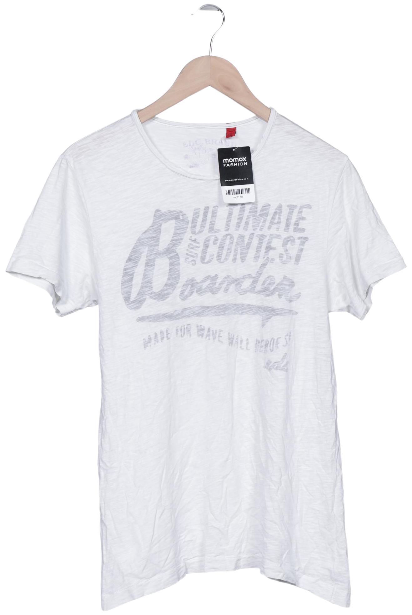 

edc by Esprit Herren T-Shirt, weiß, Gr. 46
