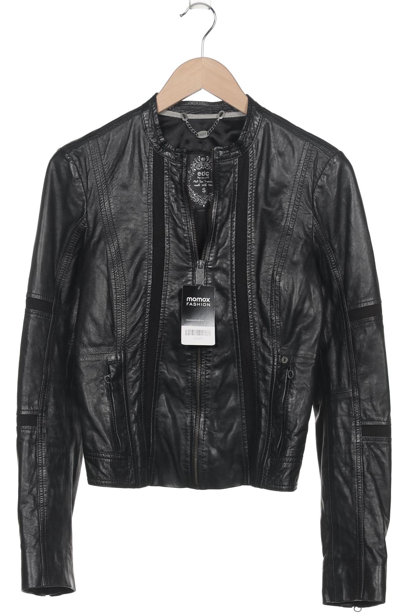

edc by Esprit Damen Jacke, schwarz, Gr. 36