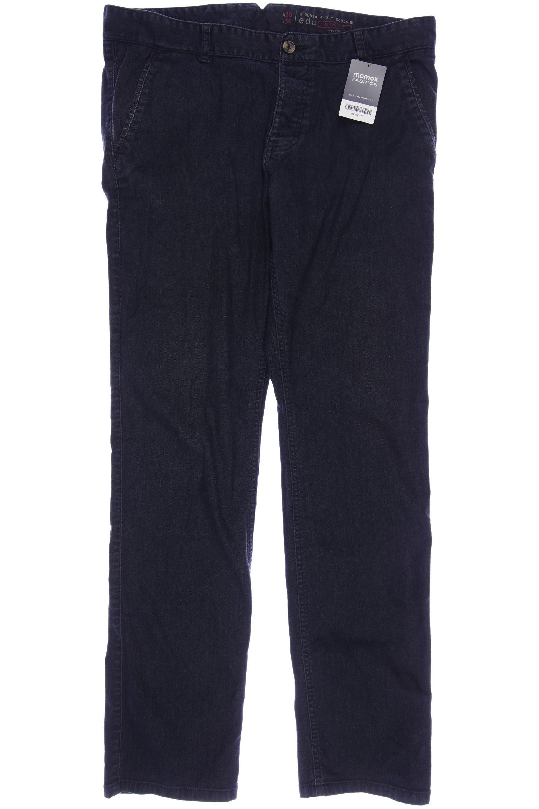 

edc by Esprit Herren Stoffhose, grau, Gr. 36