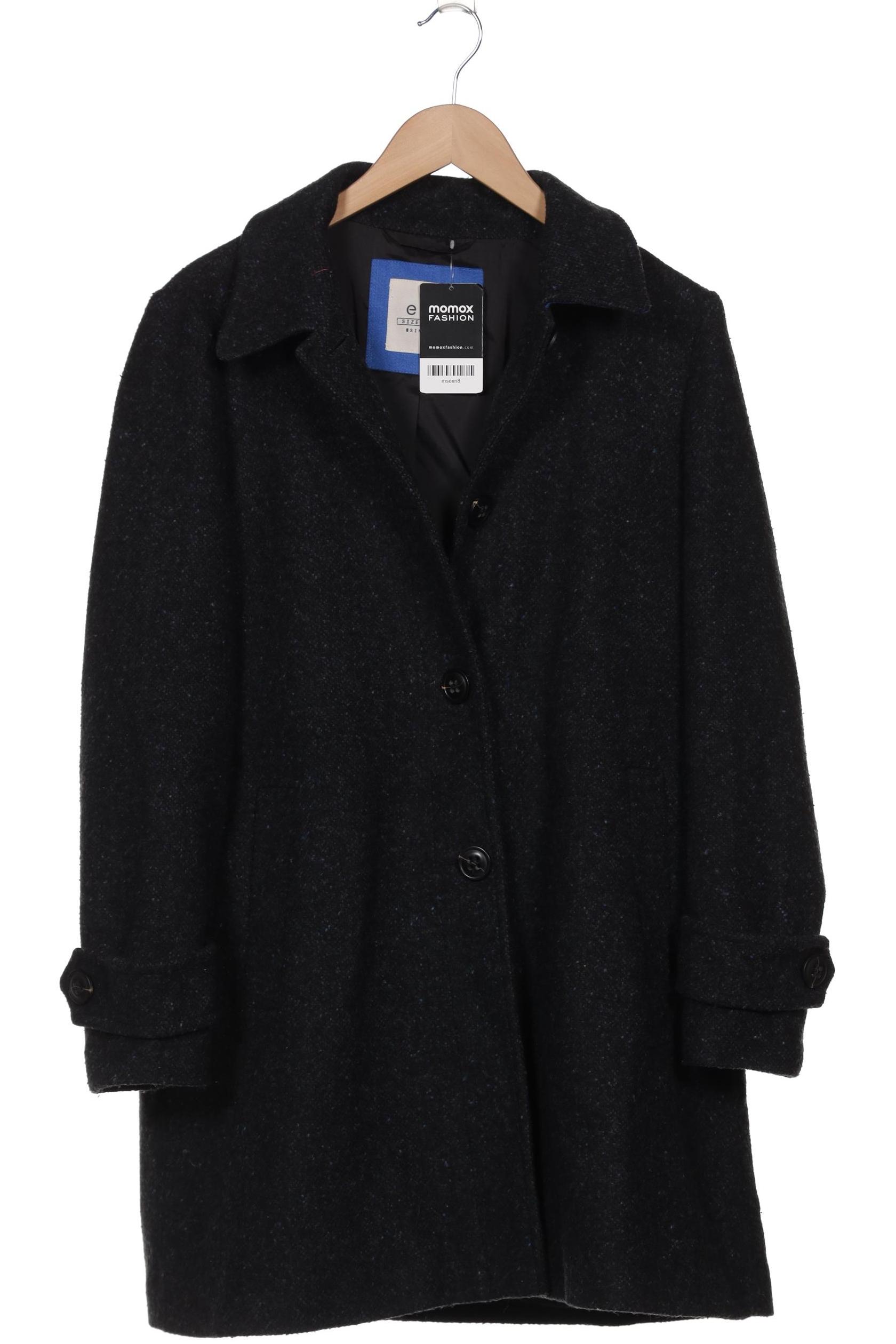 

edc by Esprit Damen Mantel, schwarz, Gr. 42