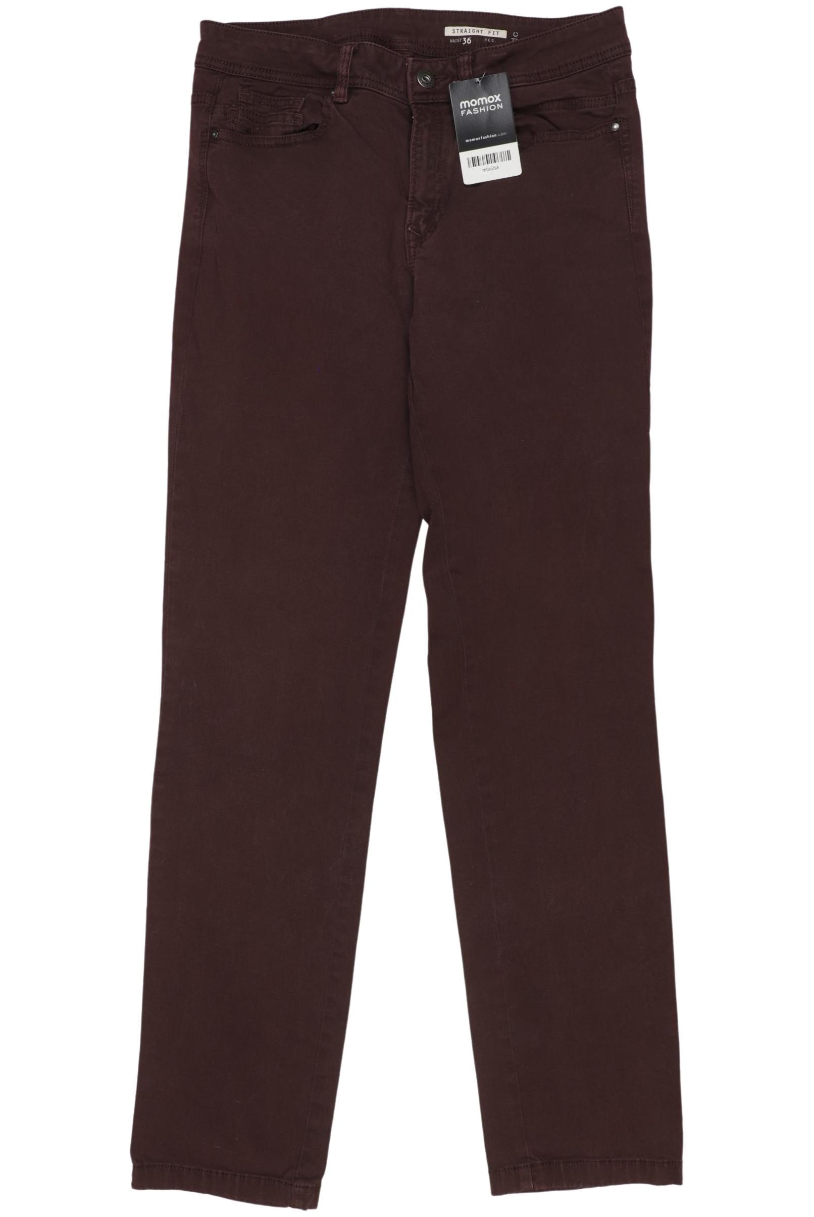 

edc by Esprit Damen Stoffhose, braun, Gr. 36