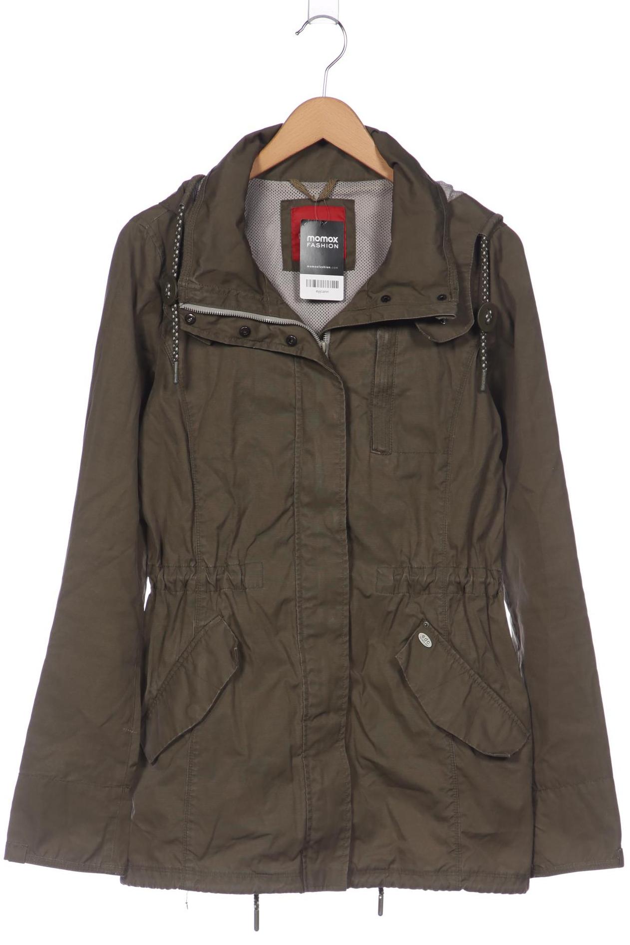 

edc by Esprit Damen Mantel, grün, Gr. 36