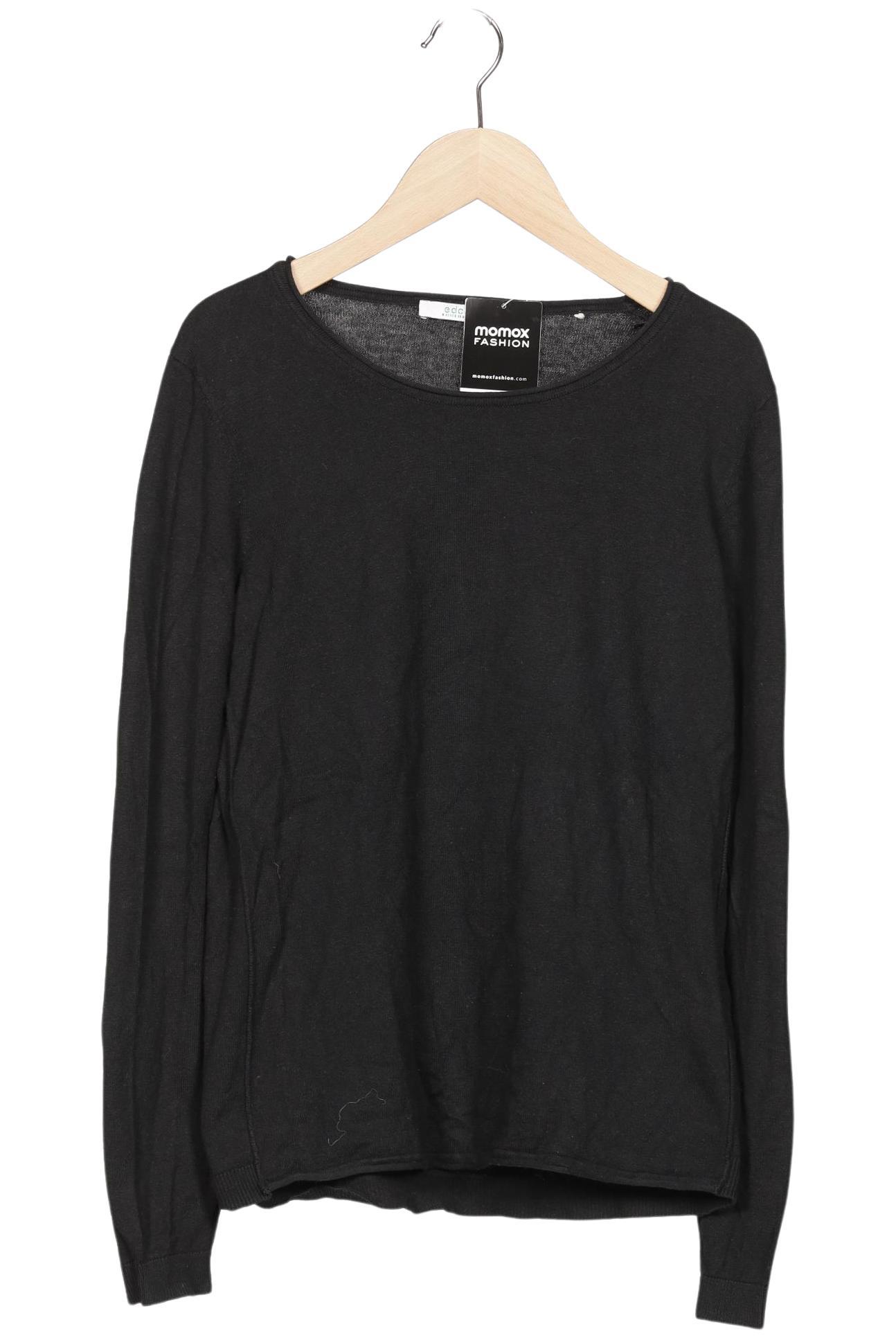 

edc by Esprit Damen Pullover, schwarz, Gr. 38