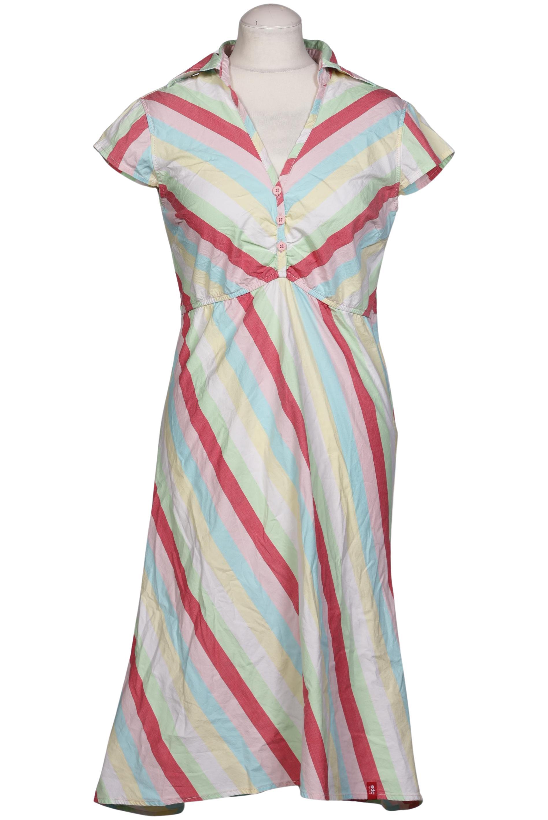 

edc by Esprit Damen Kleid, mehrfarbig, Gr. 38