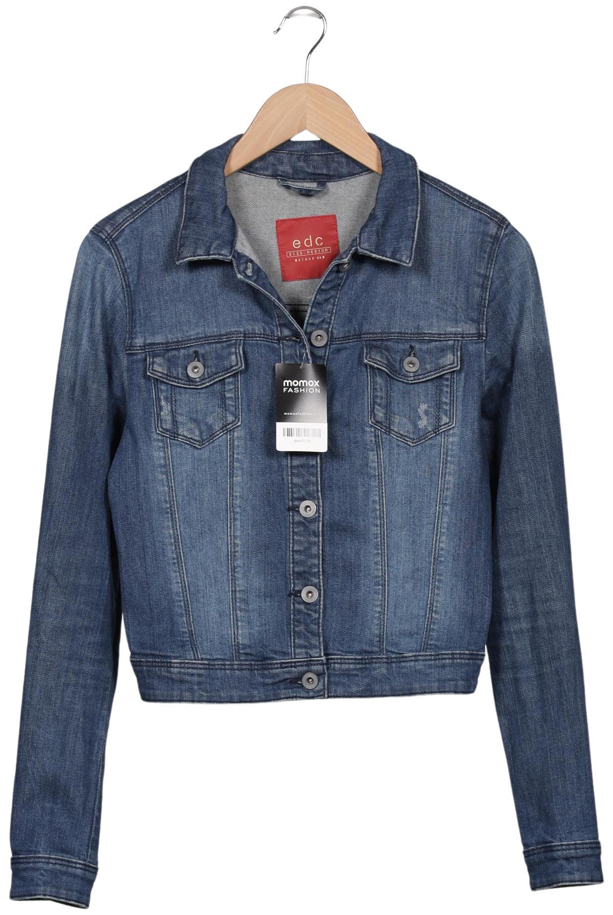 

edc by Esprit Damen Jacke, marineblau, Gr. 38