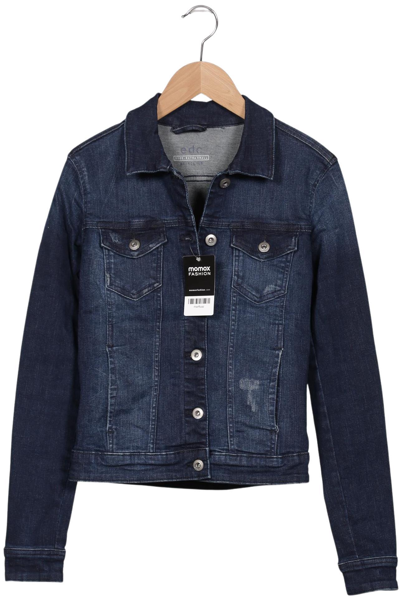 

edc by Esprit Damen Jacke, marineblau, Gr. 34