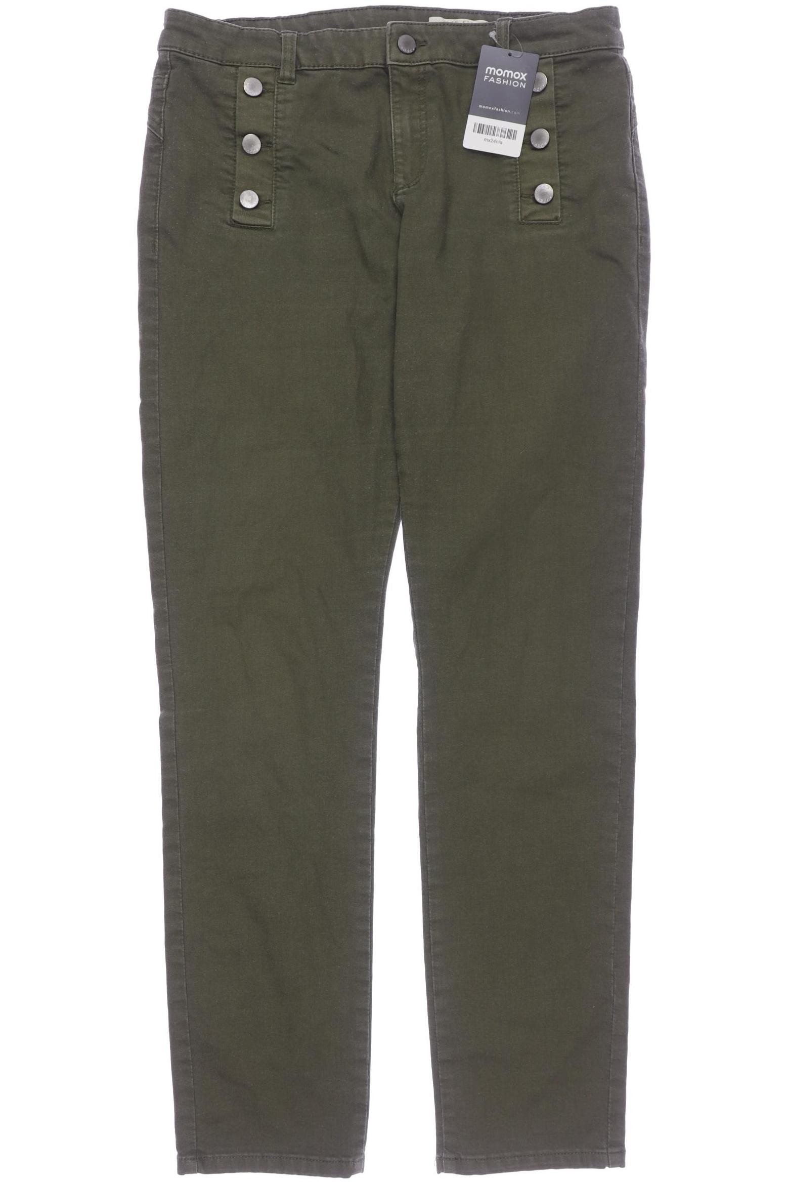 

edc by Esprit Damen Stoffhose, grün, Gr. 40