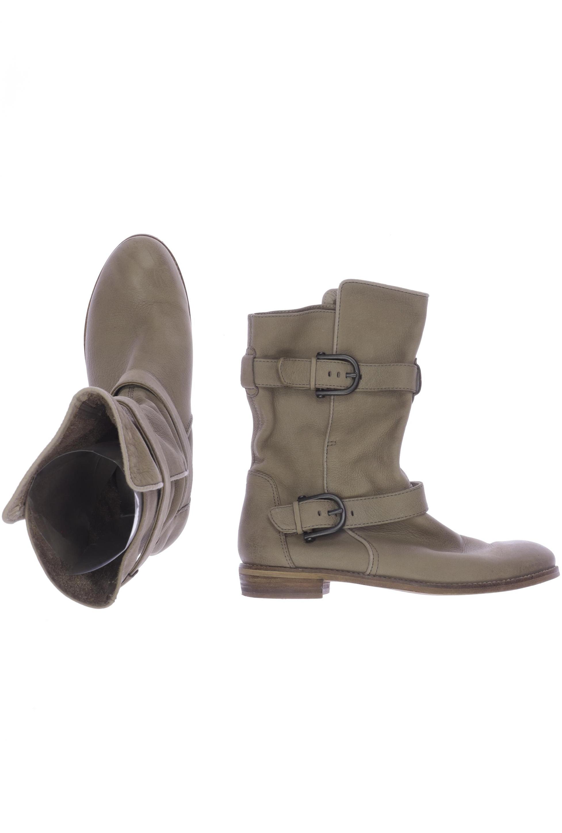

edc by Esprit Damen Stiefelette, beige, Gr. 39