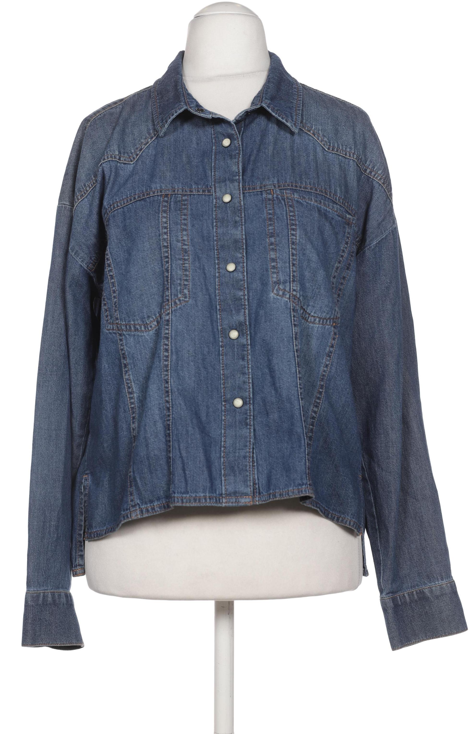 

edc by Esprit Damen Bluse, marineblau, Gr. 38