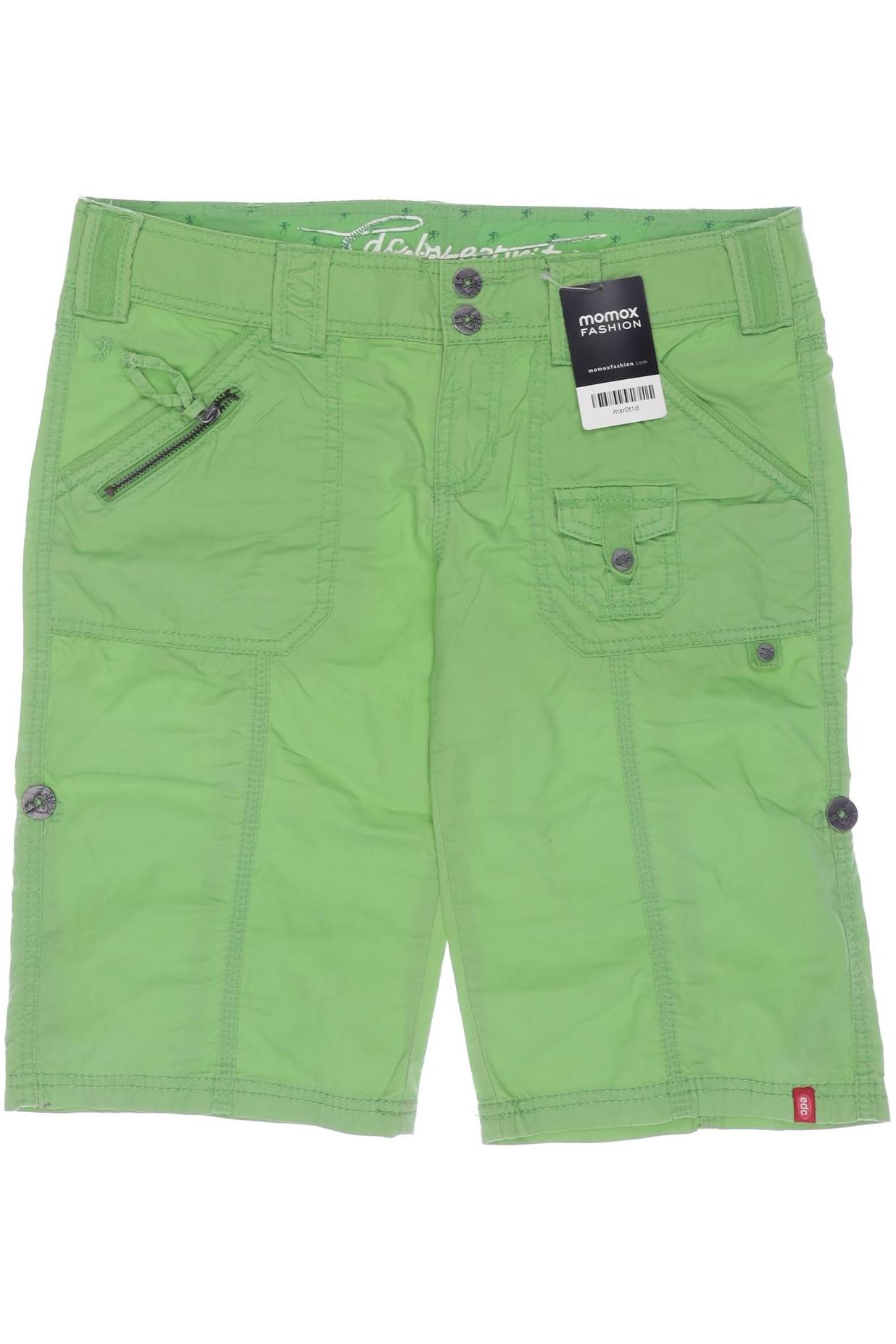 

edc by Esprit Damen Shorts, grün, Gr. 38