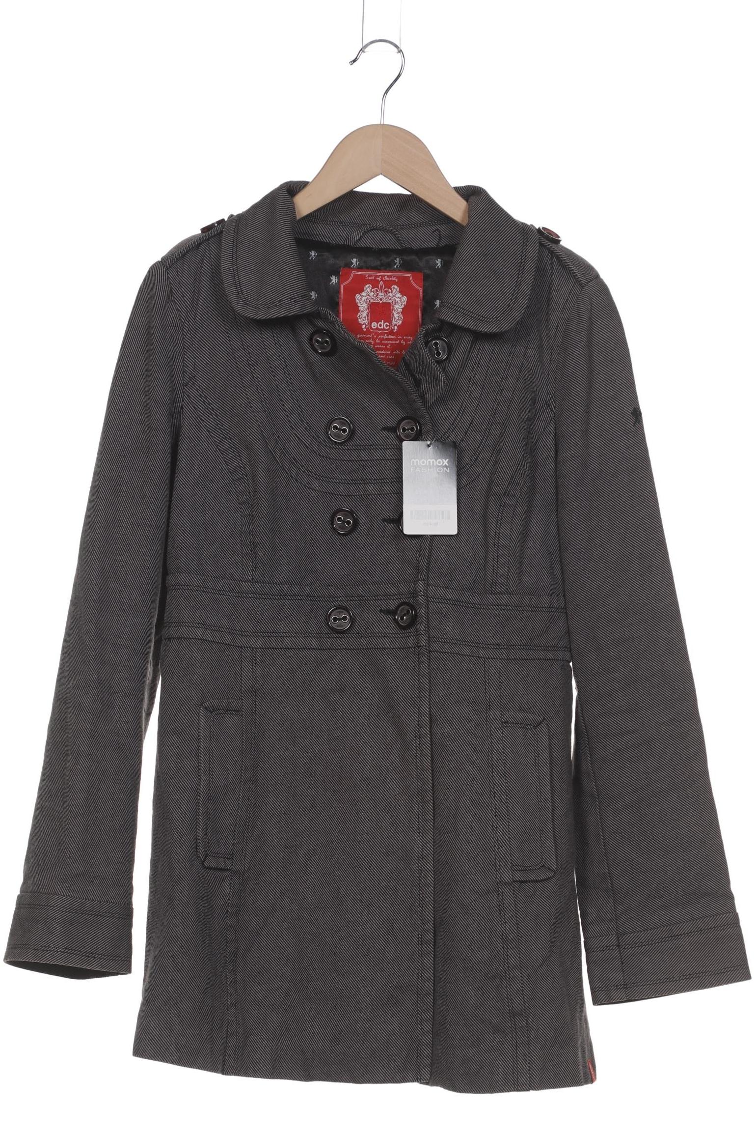 

edc by Esprit Damen Mantel, grau, Gr. 42