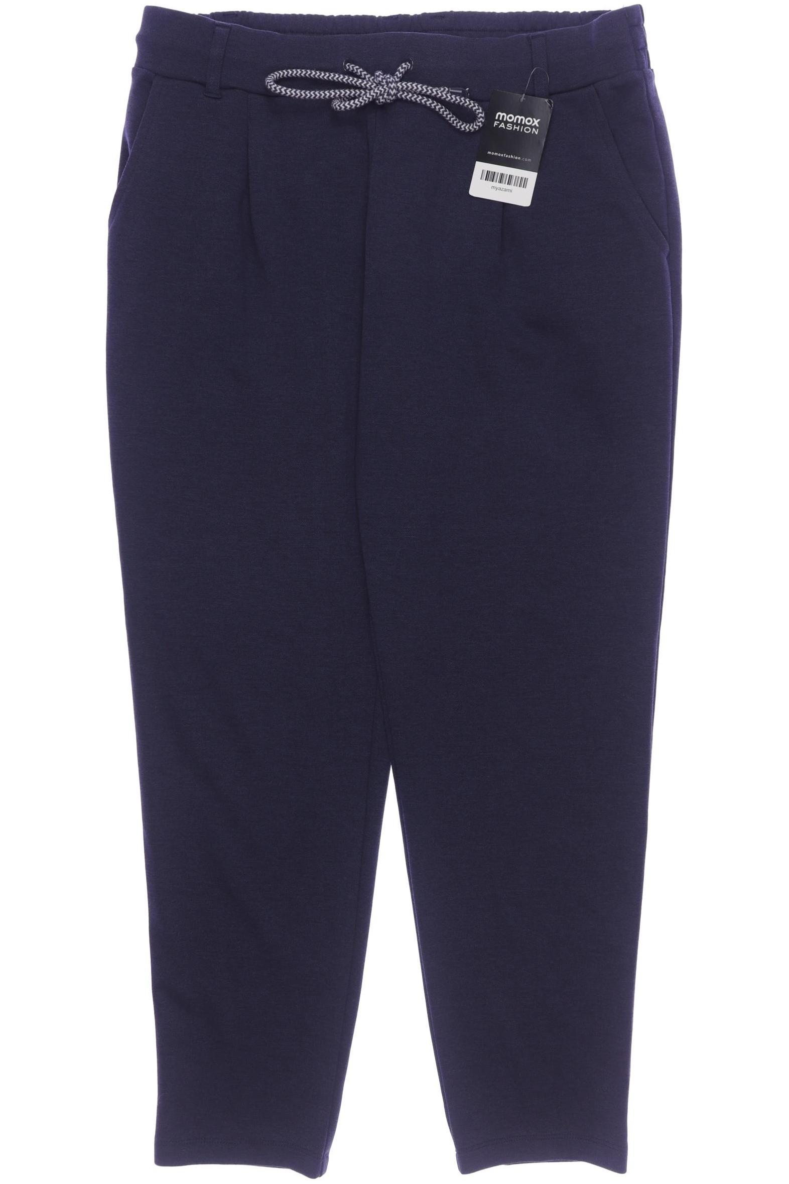 

edc by Esprit Damen Stoffhose, marineblau, Gr. 0