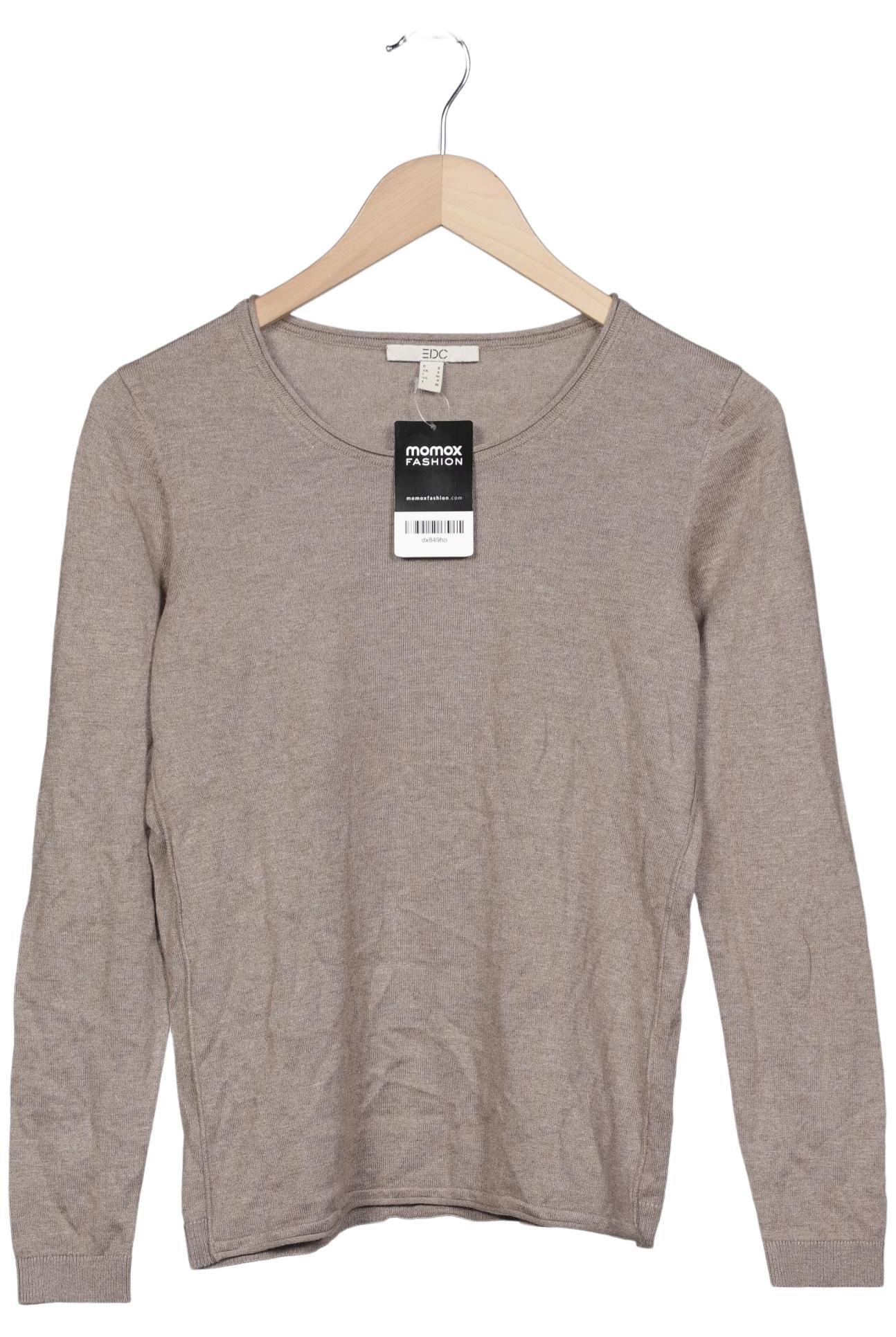 

edc by Esprit Damen Langarmshirt, braun, Gr. 36