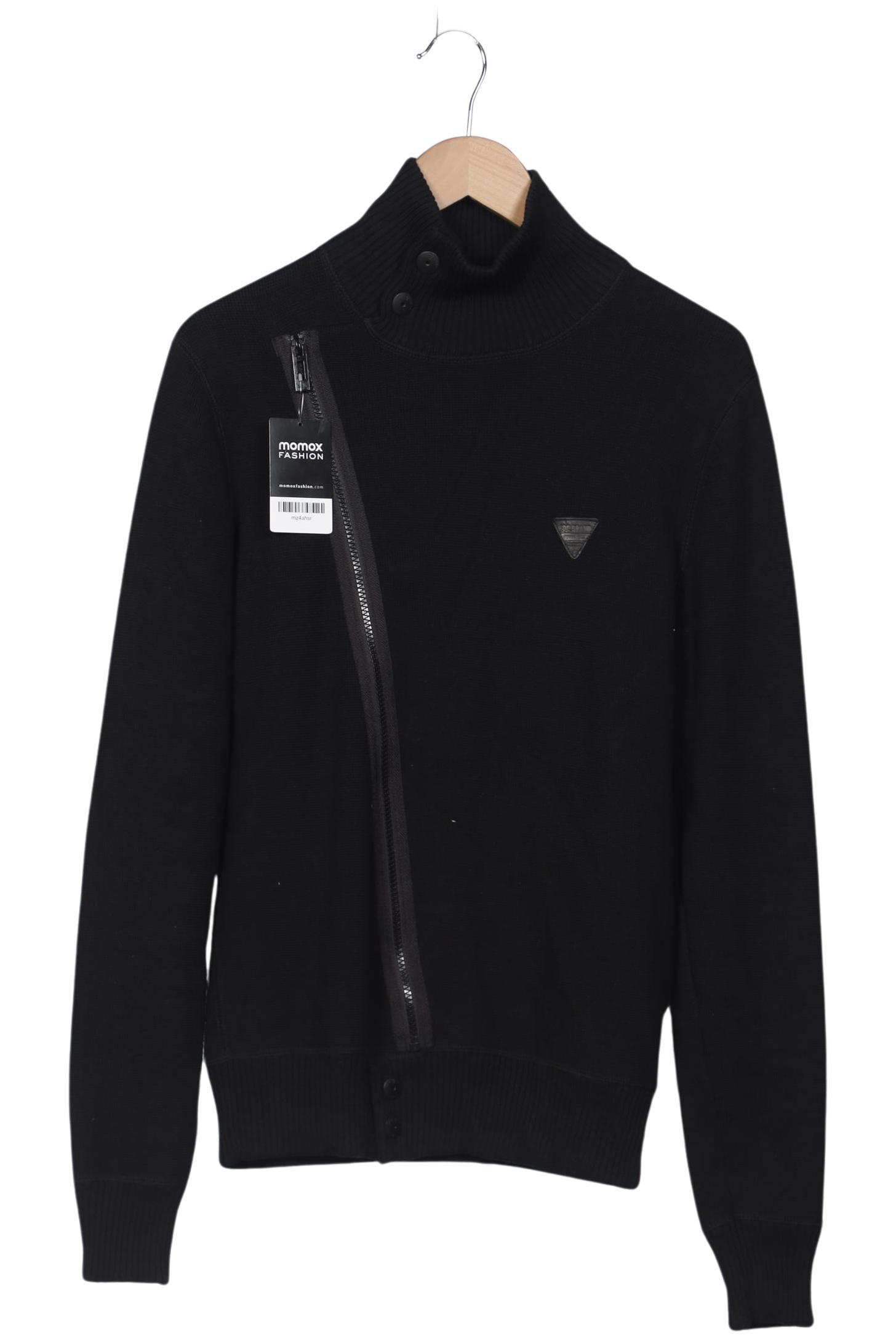

edc by Esprit Herren Strickjacke, schwarz, Gr. 48