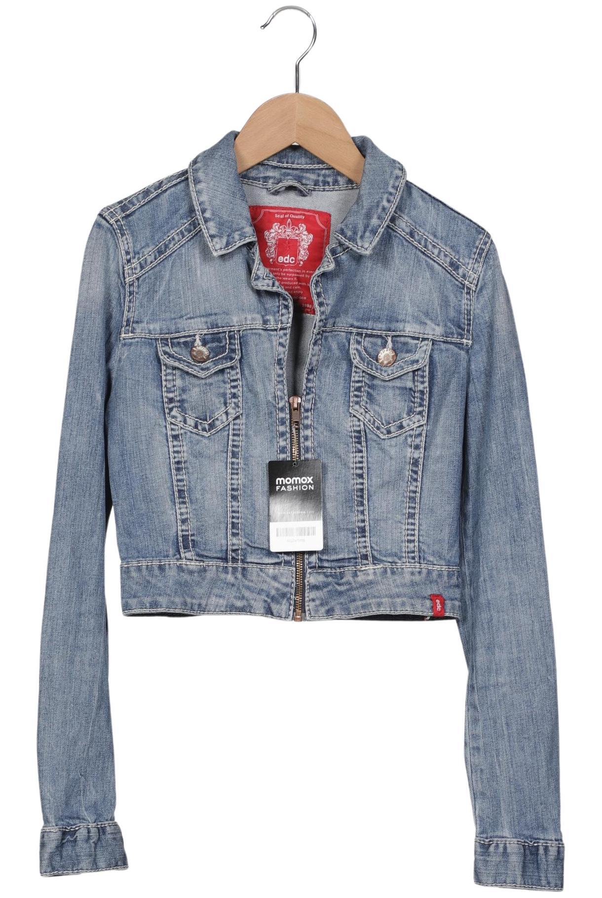 

edc by Esprit Damen Jacke, hellblau, Gr. 34