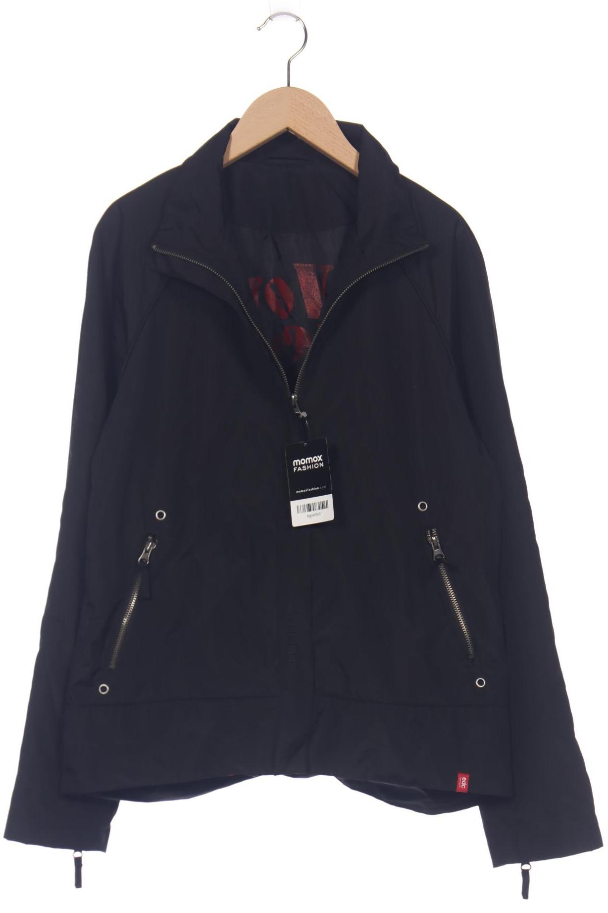 

edc by Esprit Damen Jacke, schwarz, Gr. 38