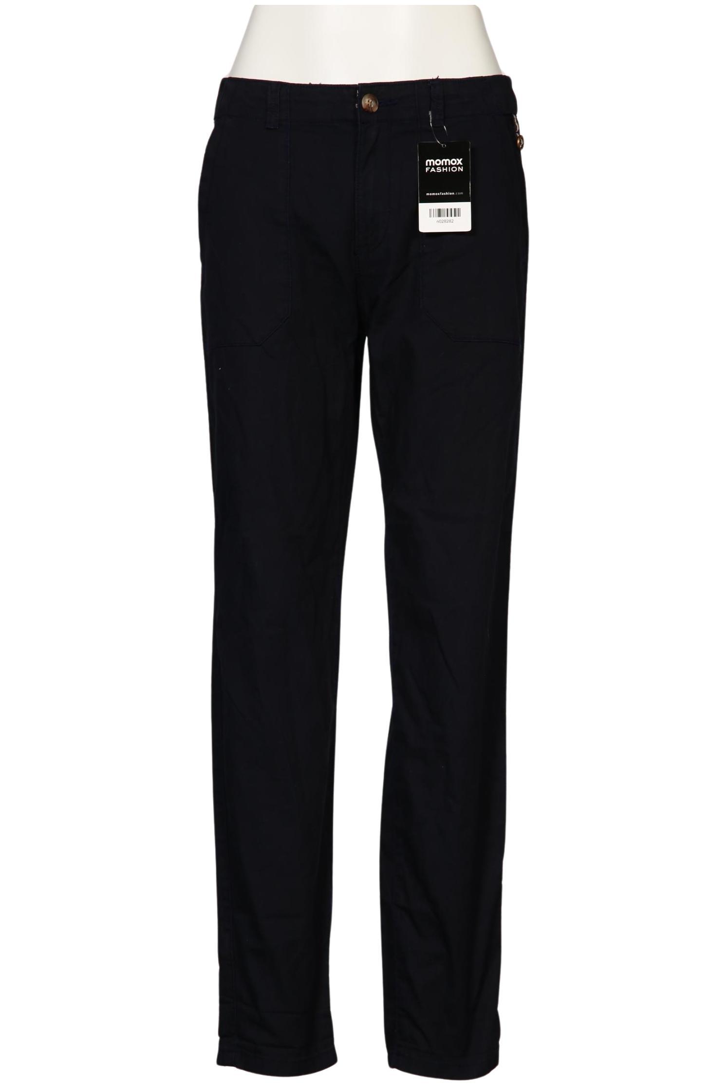 

edc by Esprit Damen Stoffhose, marineblau, Gr. 34