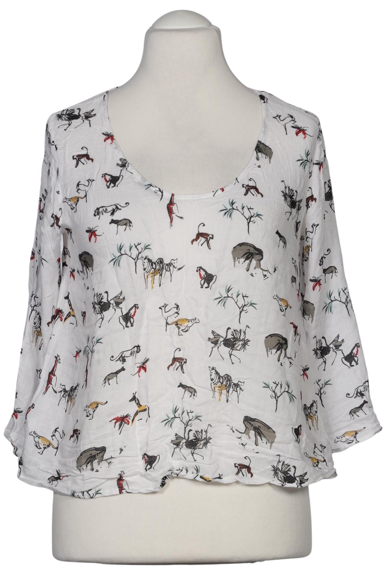 

edc by Esprit Damen Bluse, weiß, Gr. 38