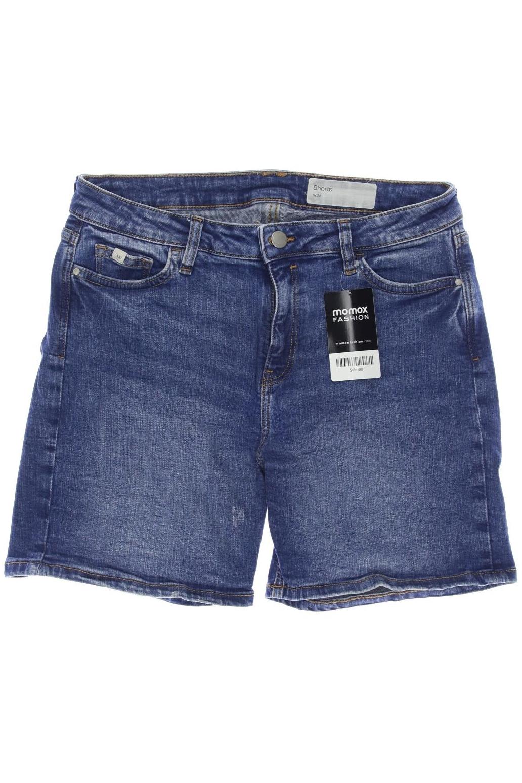 

edc by Esprit Damen Shorts, blau, Gr. 28