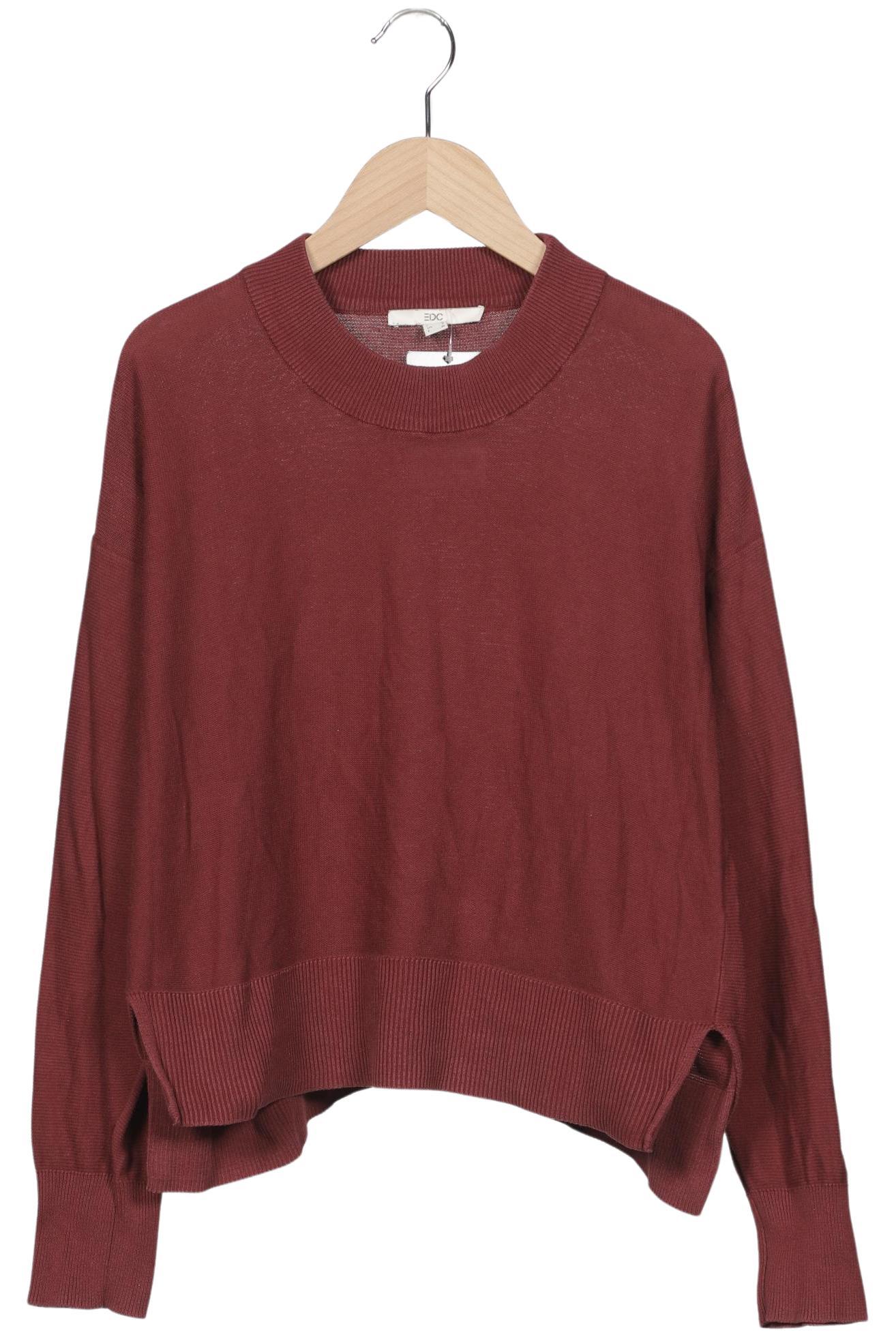 

edc by Esprit Damen Pullover, bordeaux, Gr. 36