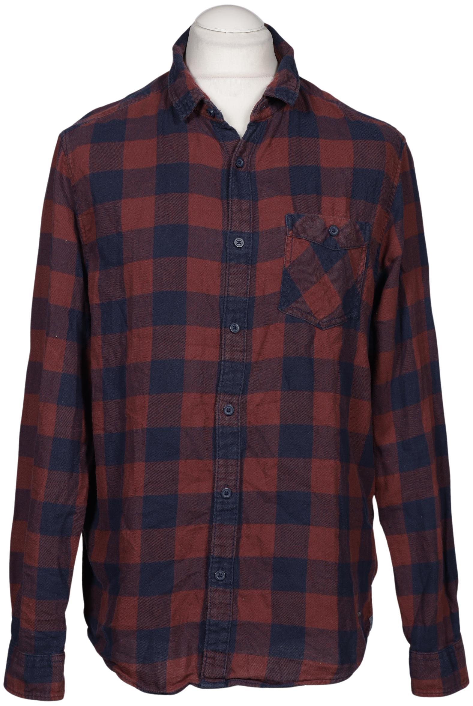 

edc by Esprit Herren Hemd, mehrfarbig, Gr. 52