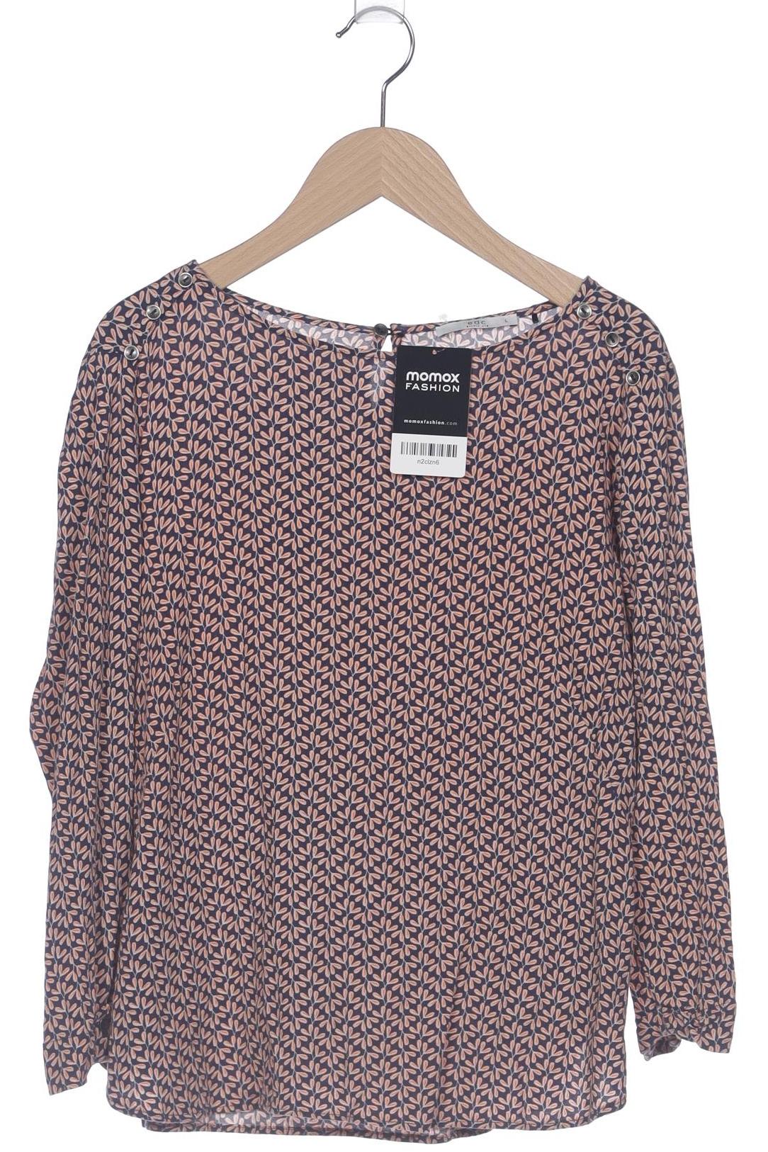 

edc by Esprit Damen Langarmshirt, marineblau, Gr. 42