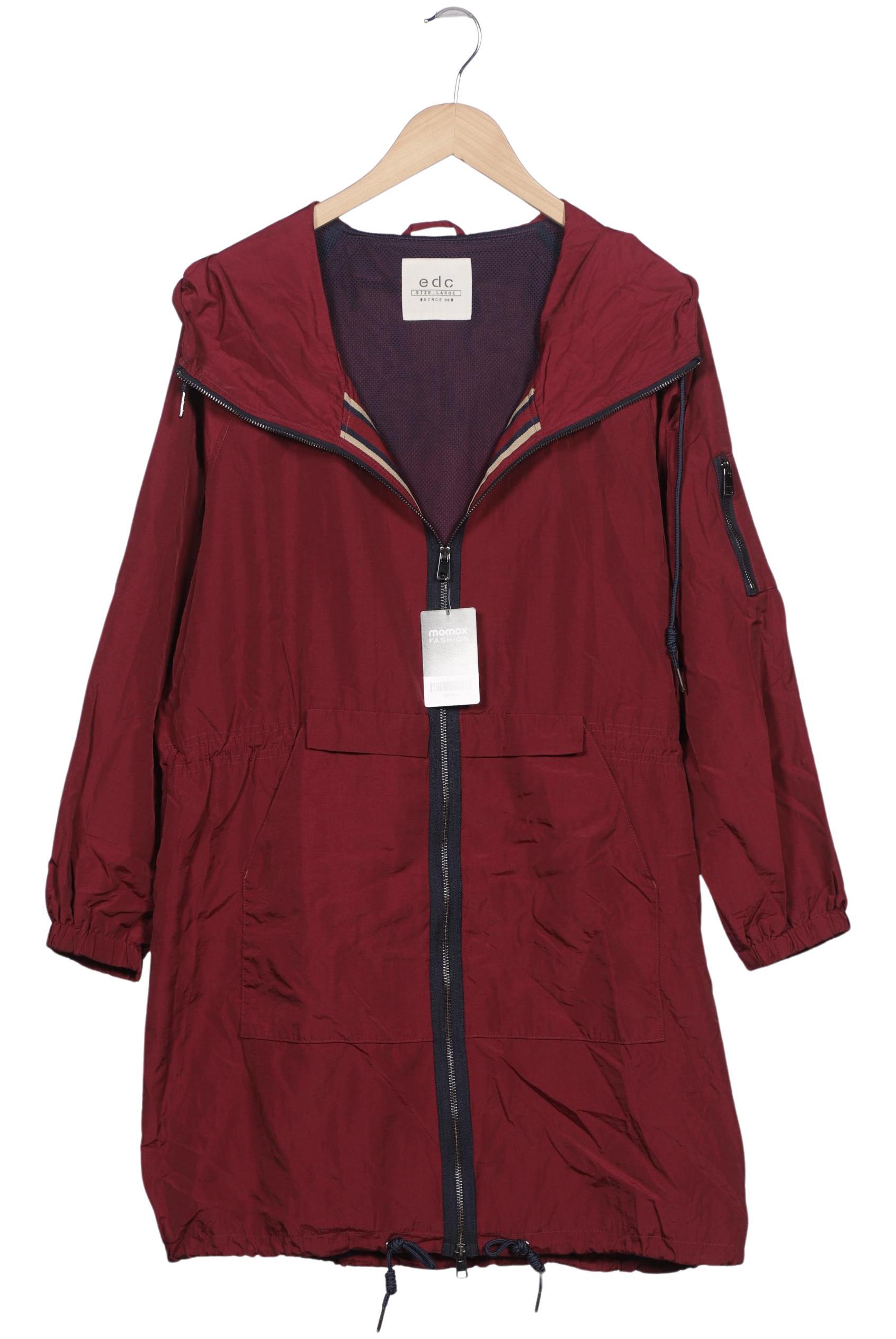 

edc by Esprit Damen Mantel, bordeaux, Gr. 42