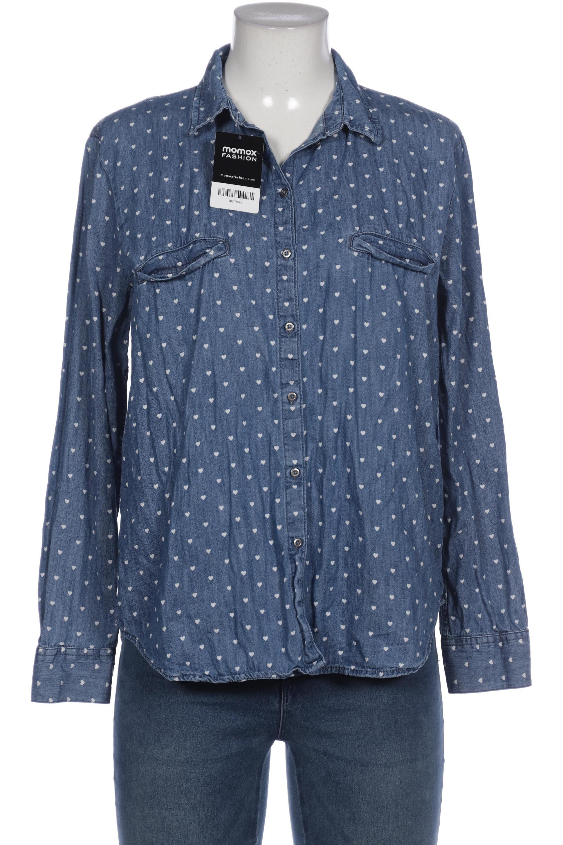 

edc by Esprit Damen Bluse, marineblau, Gr. 42