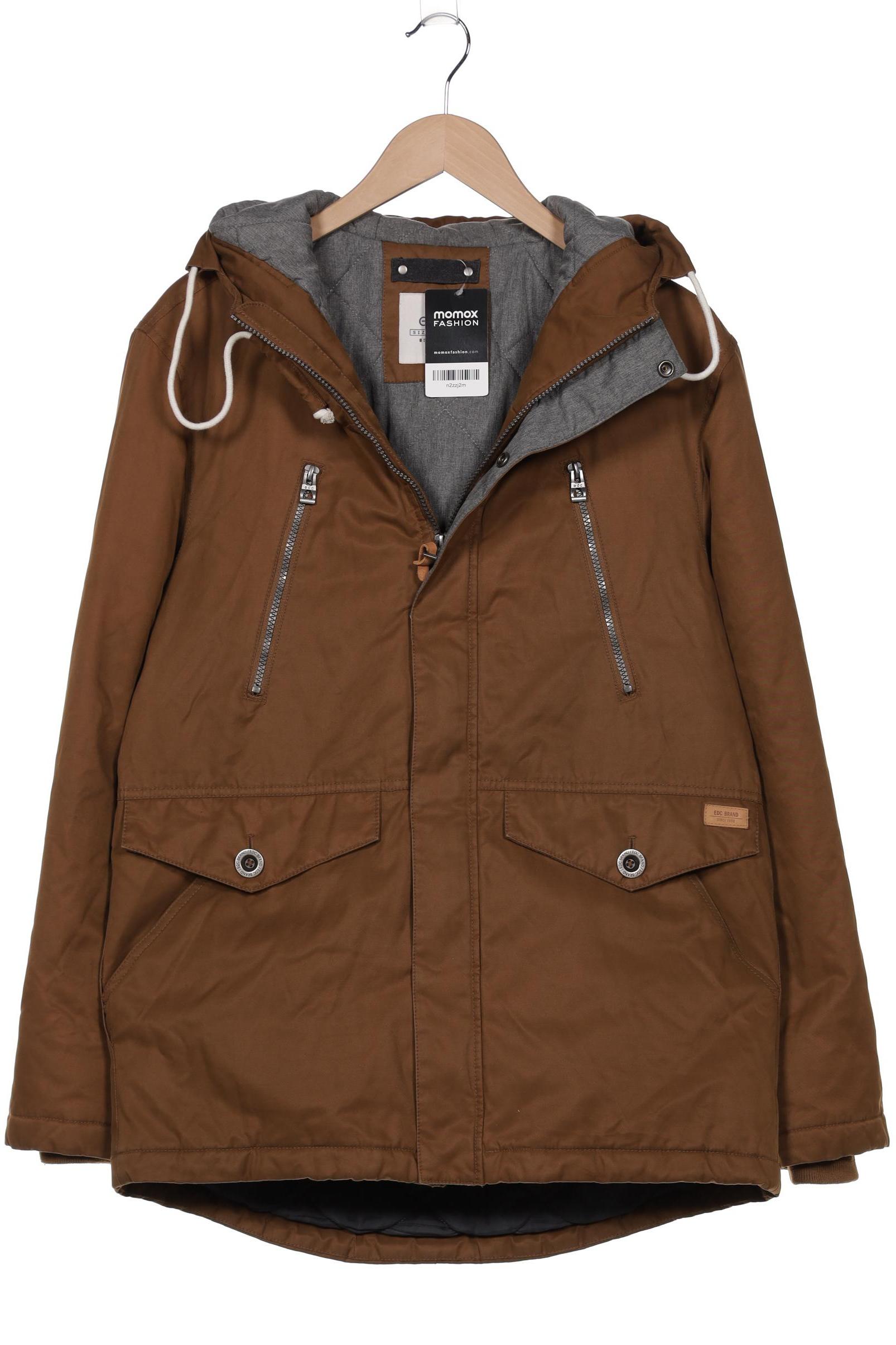 

edc by Esprit Herren Jacke, braun, Gr. 48