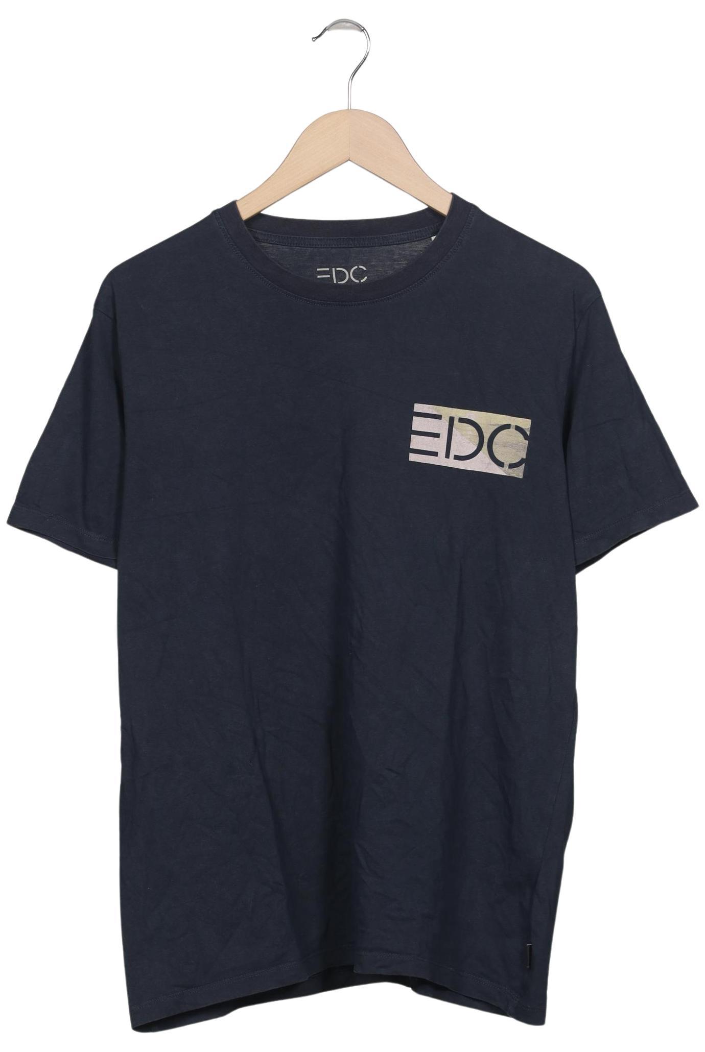 

edc by Esprit Herren T-Shirt, marineblau, Gr. 52